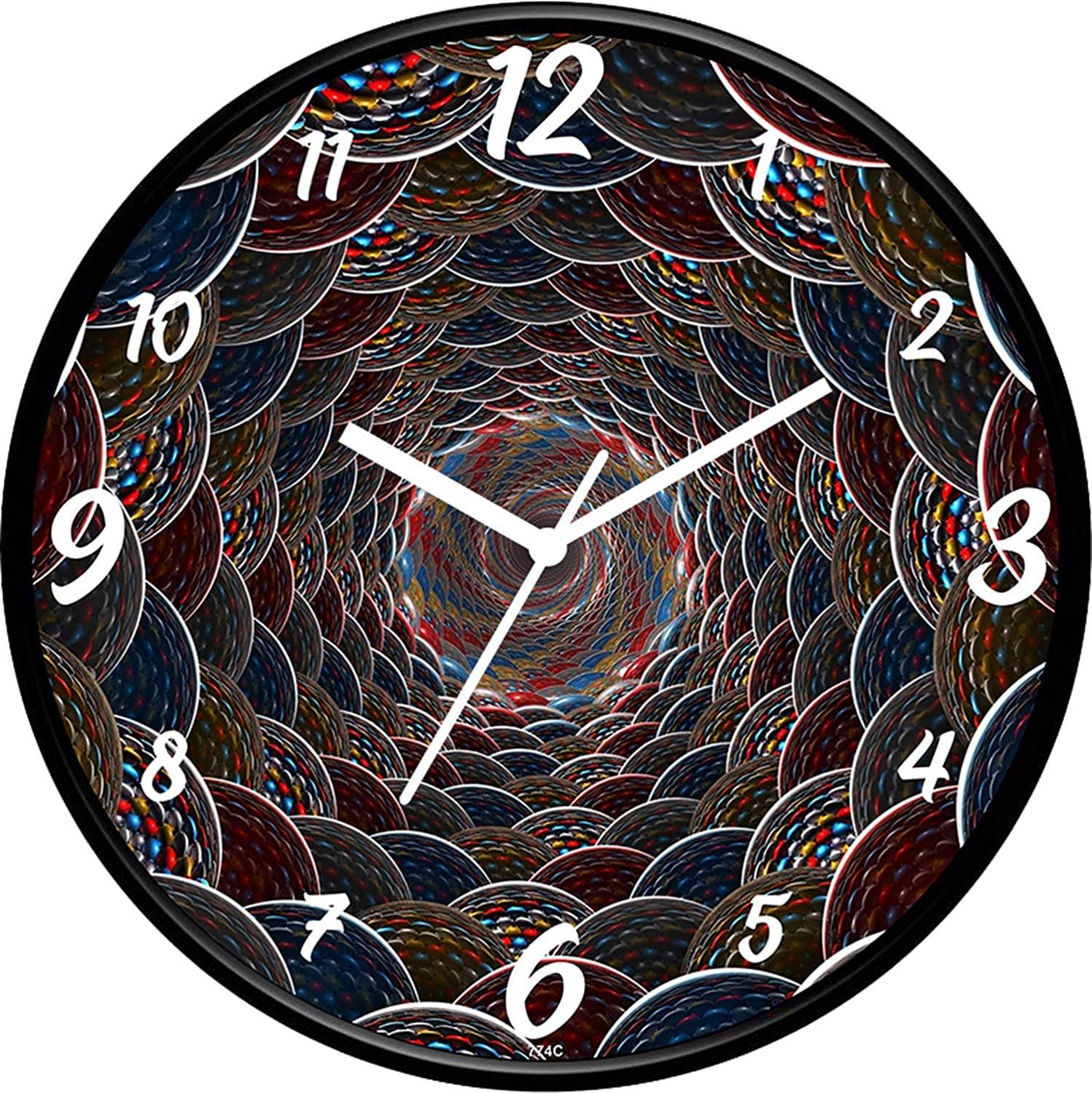     			IIK COLLECTION - Circular Analog Wall Clock