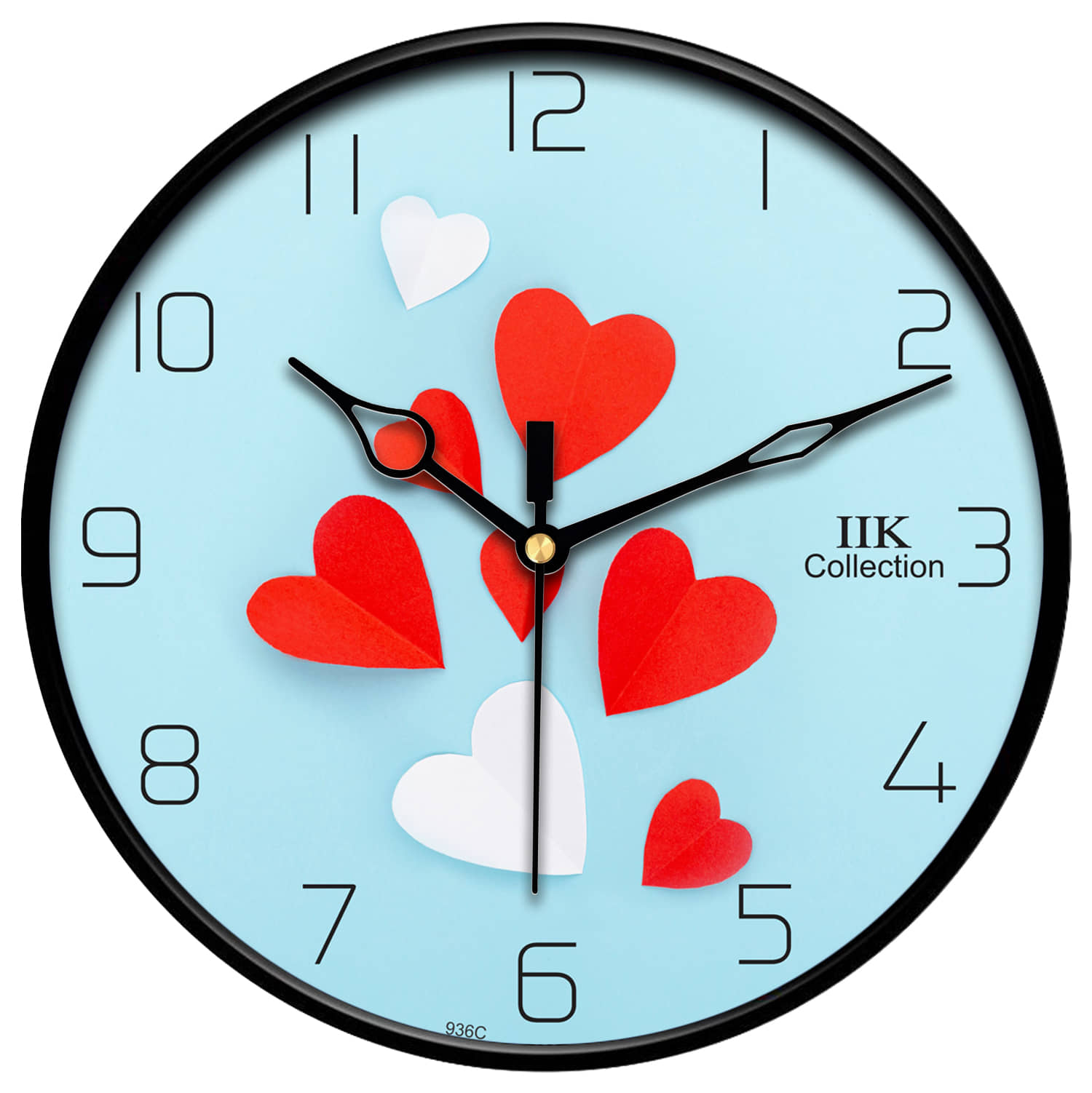IIK COLLECTION - Circular Analog Wall Clock