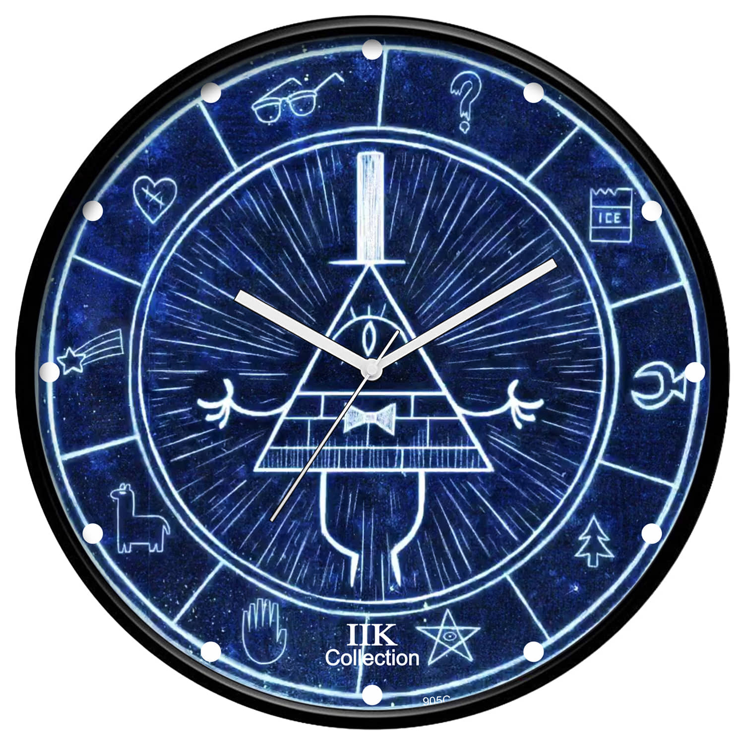 IIK COLLECTION - Circular Analog Wall Clock