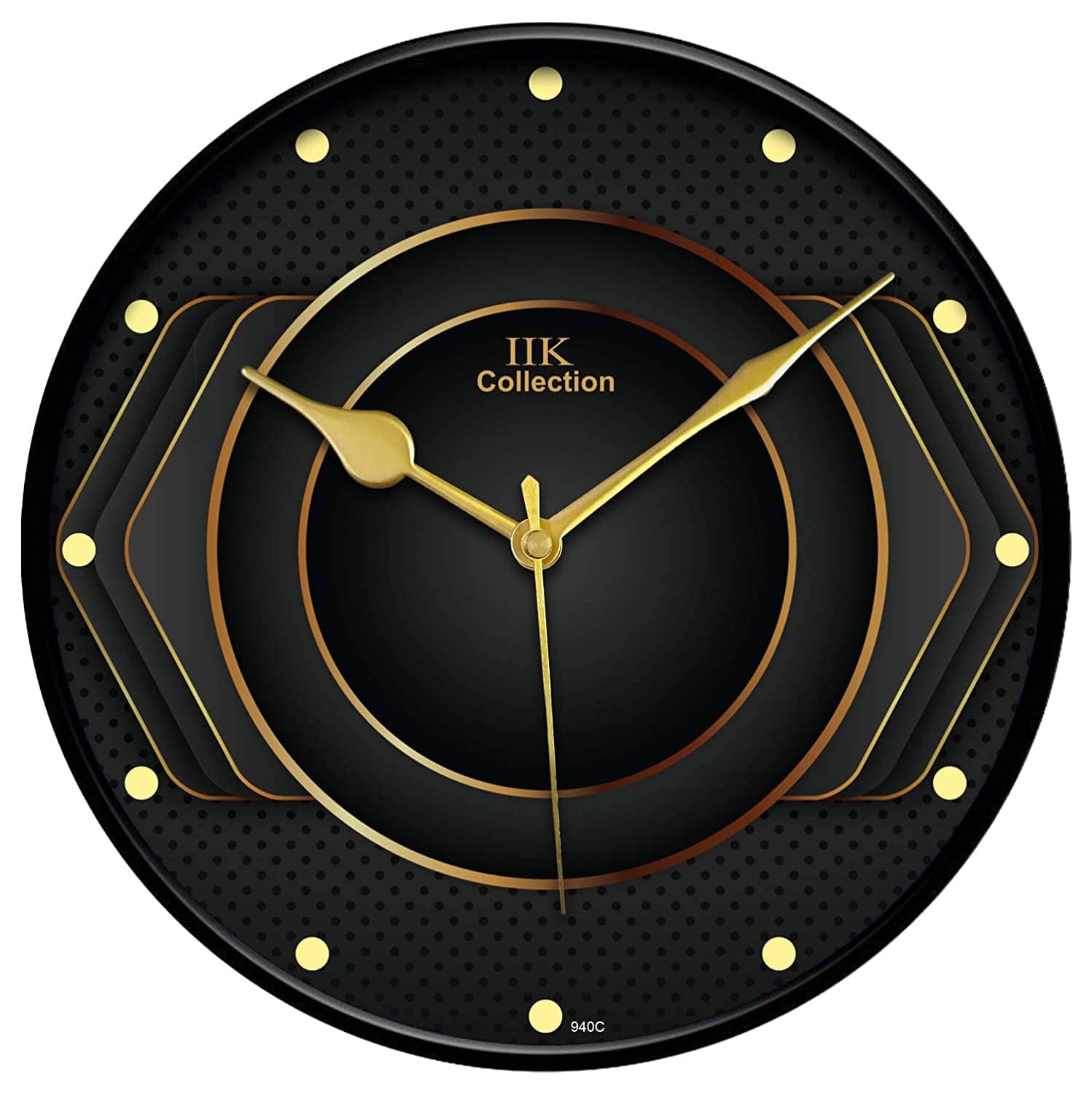 IIK COLLECTION - Circular Analog Wall Clock