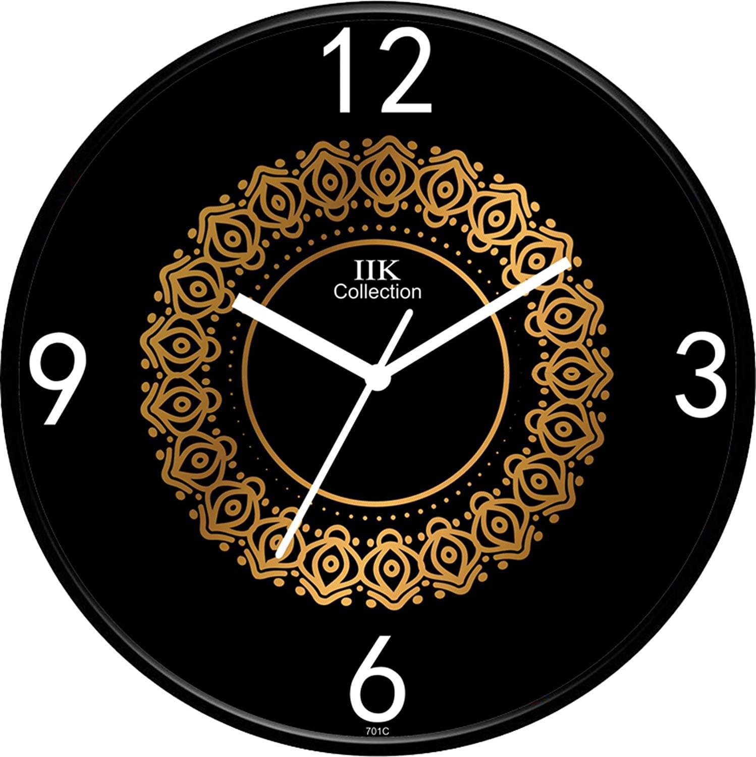     			IIK COLLECTION - Circular Analog Wall Clock
