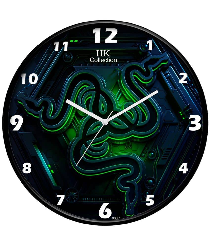 IIK COLLECTION - Circular Analog Wall Clock