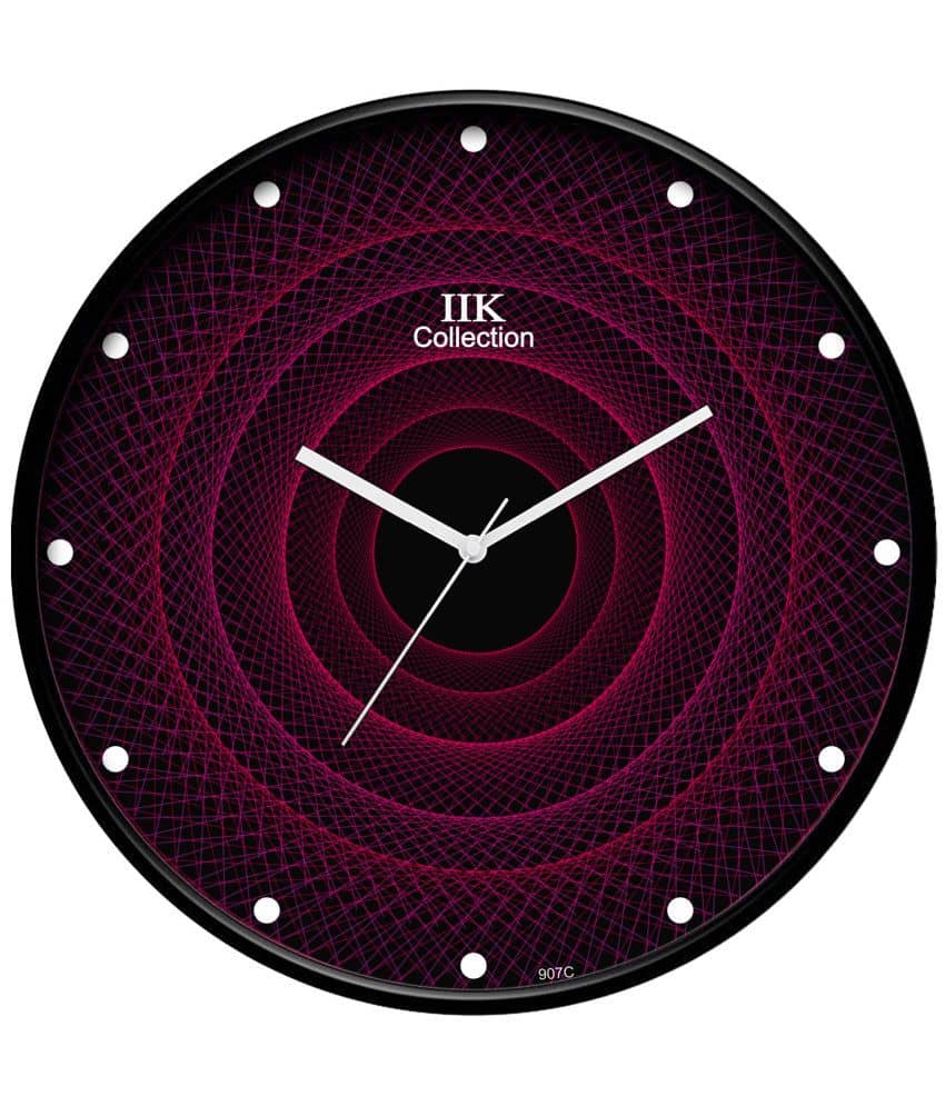 IIK COLLECTION - Circular Analog Wall Clock