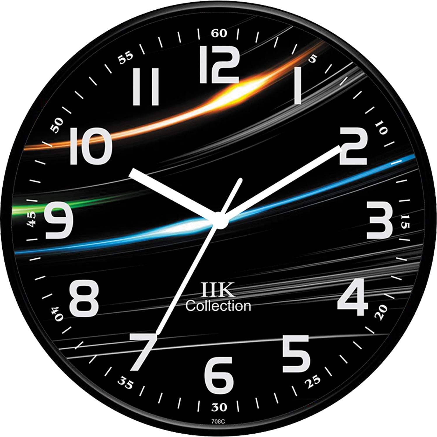     			IIK COLLECTION - Circular Analog Wall Clock