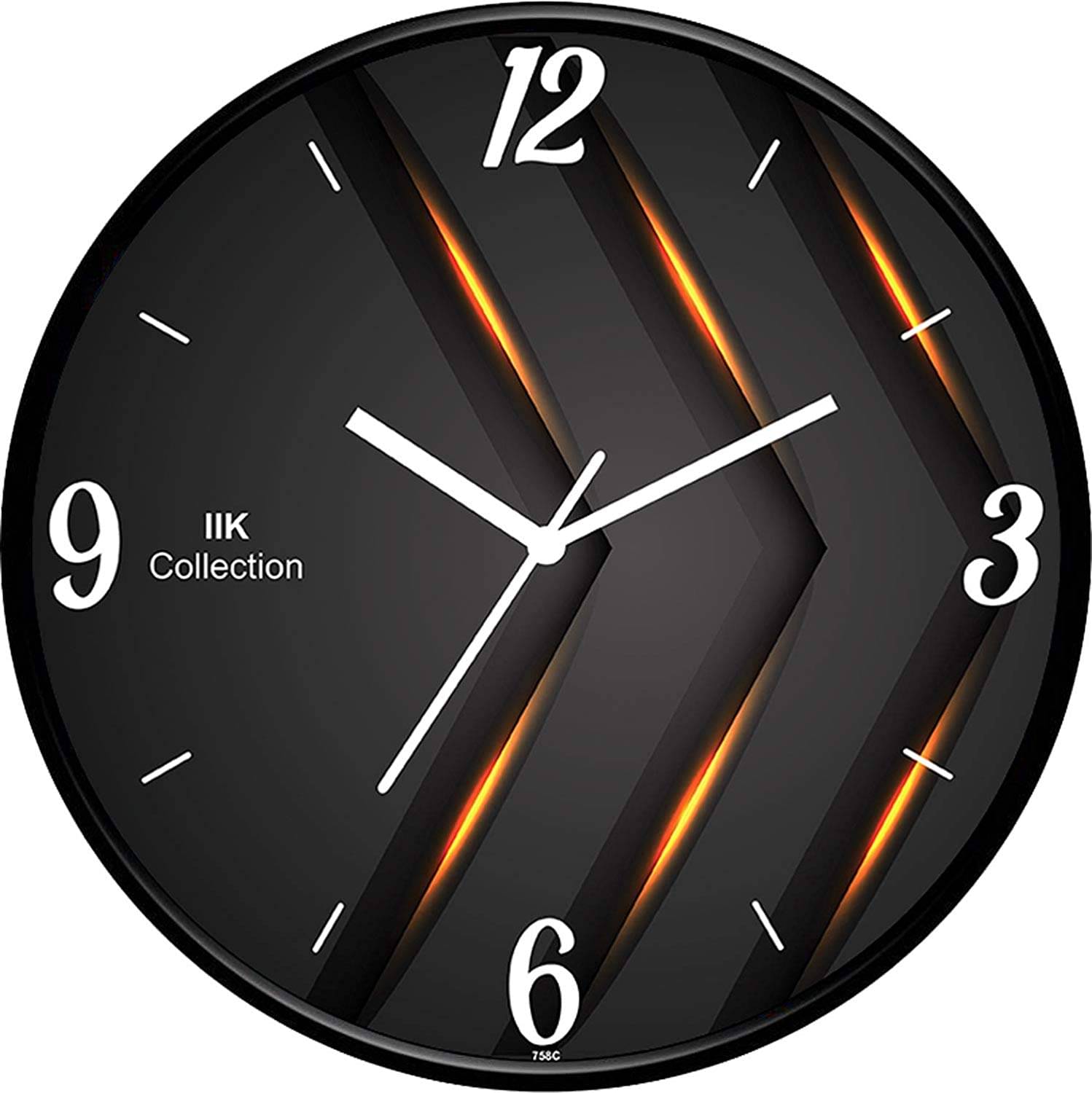     			IIK COLLECTION - Circular Analog Wall Clock