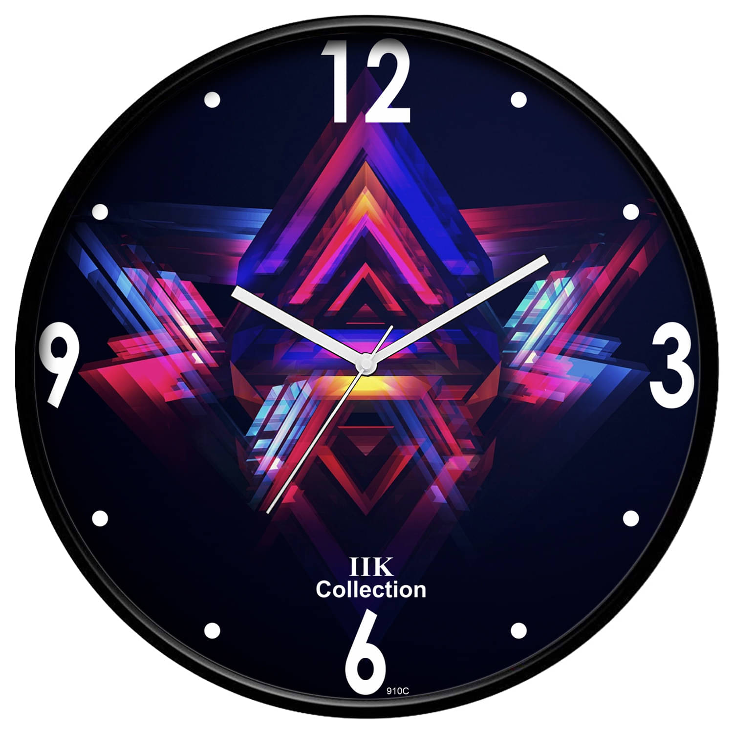     			IIK COLLECTION - Circular Analog Wall Clock