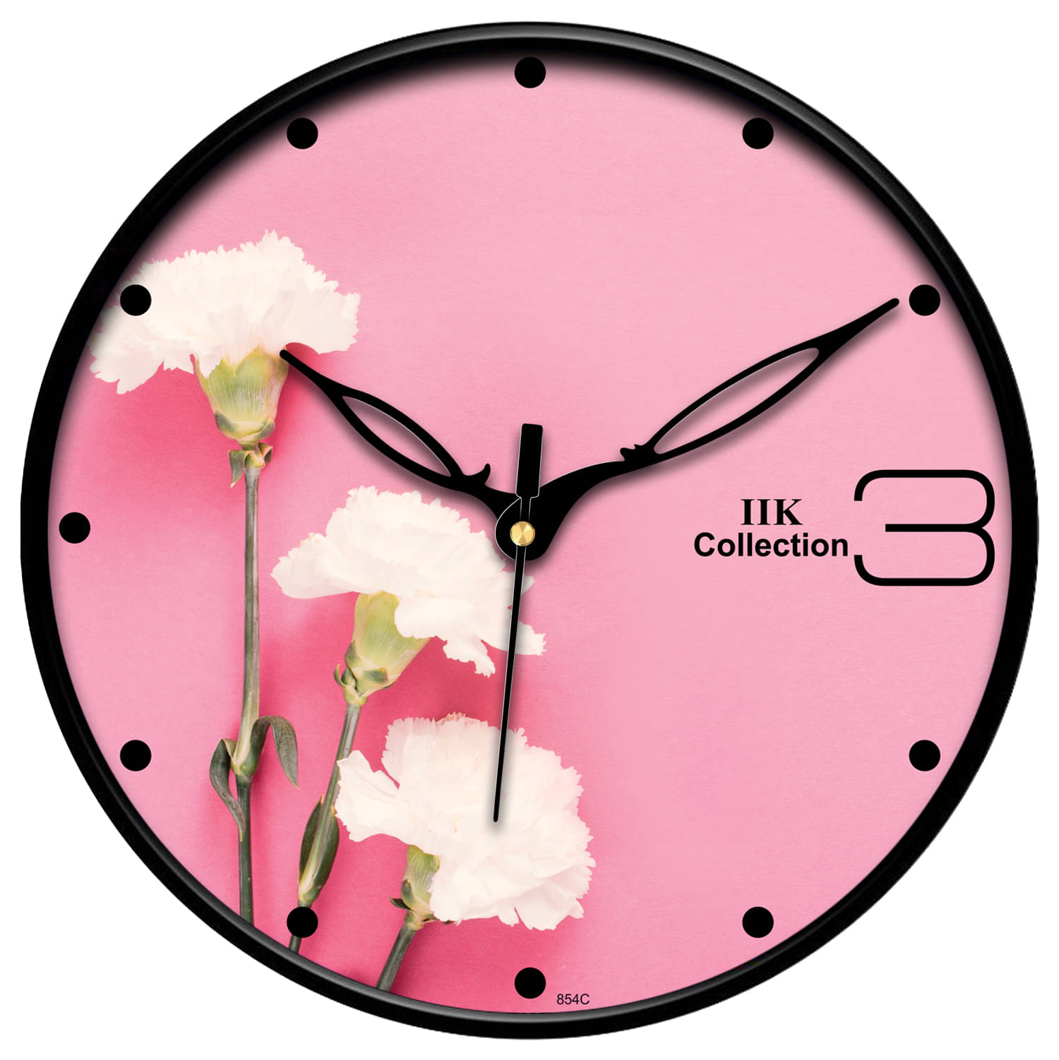     			IIK COLLECTION - Circular Analog Wall Clock