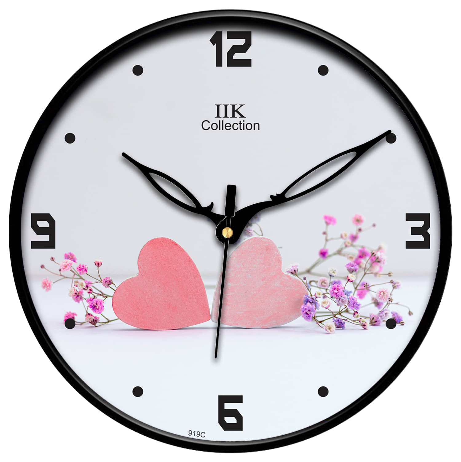IIK COLLECTION - Circular Analog Wall Clock