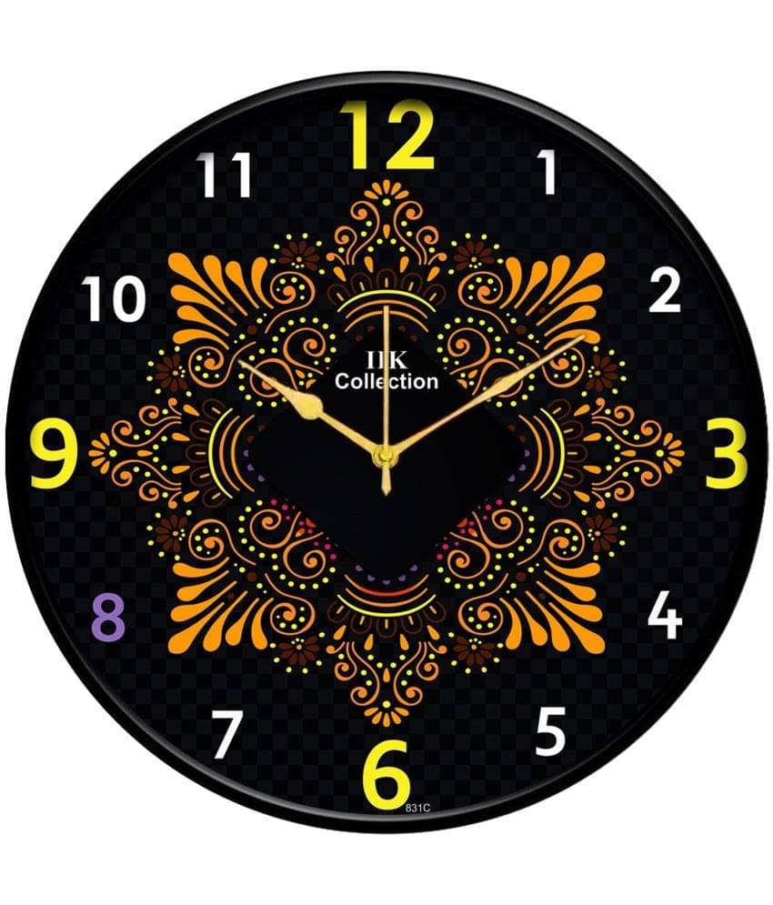     			IIK COLLECTION - Circular Analog Wall Clock
