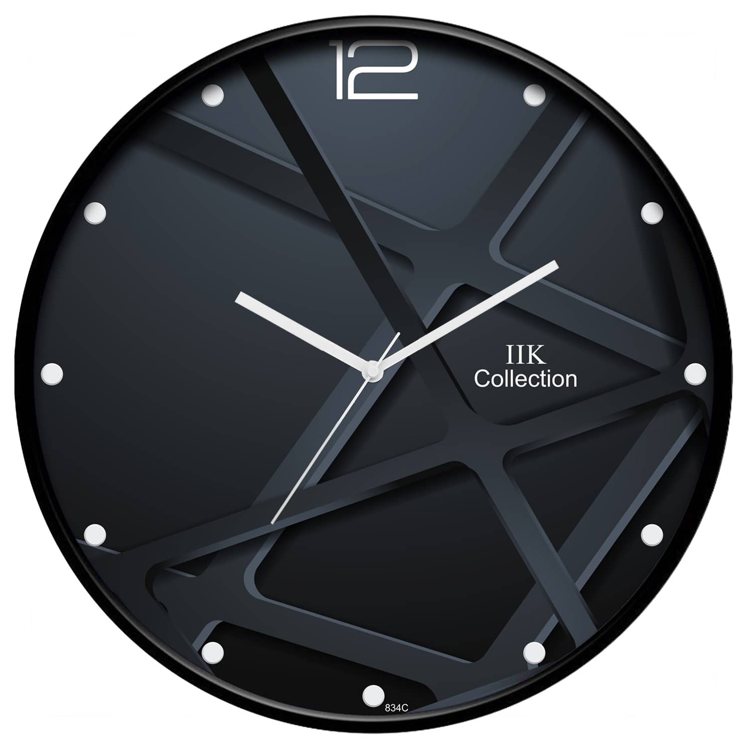 IIK COLLECTION - Circular Analog Wall Clock
