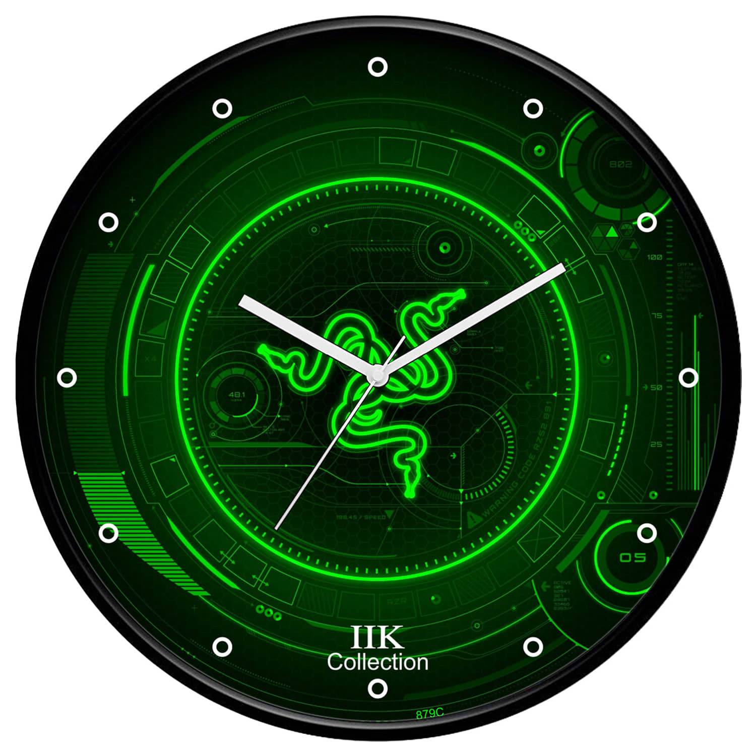 IIK COLLECTION - Circular Analog Wall Clock
