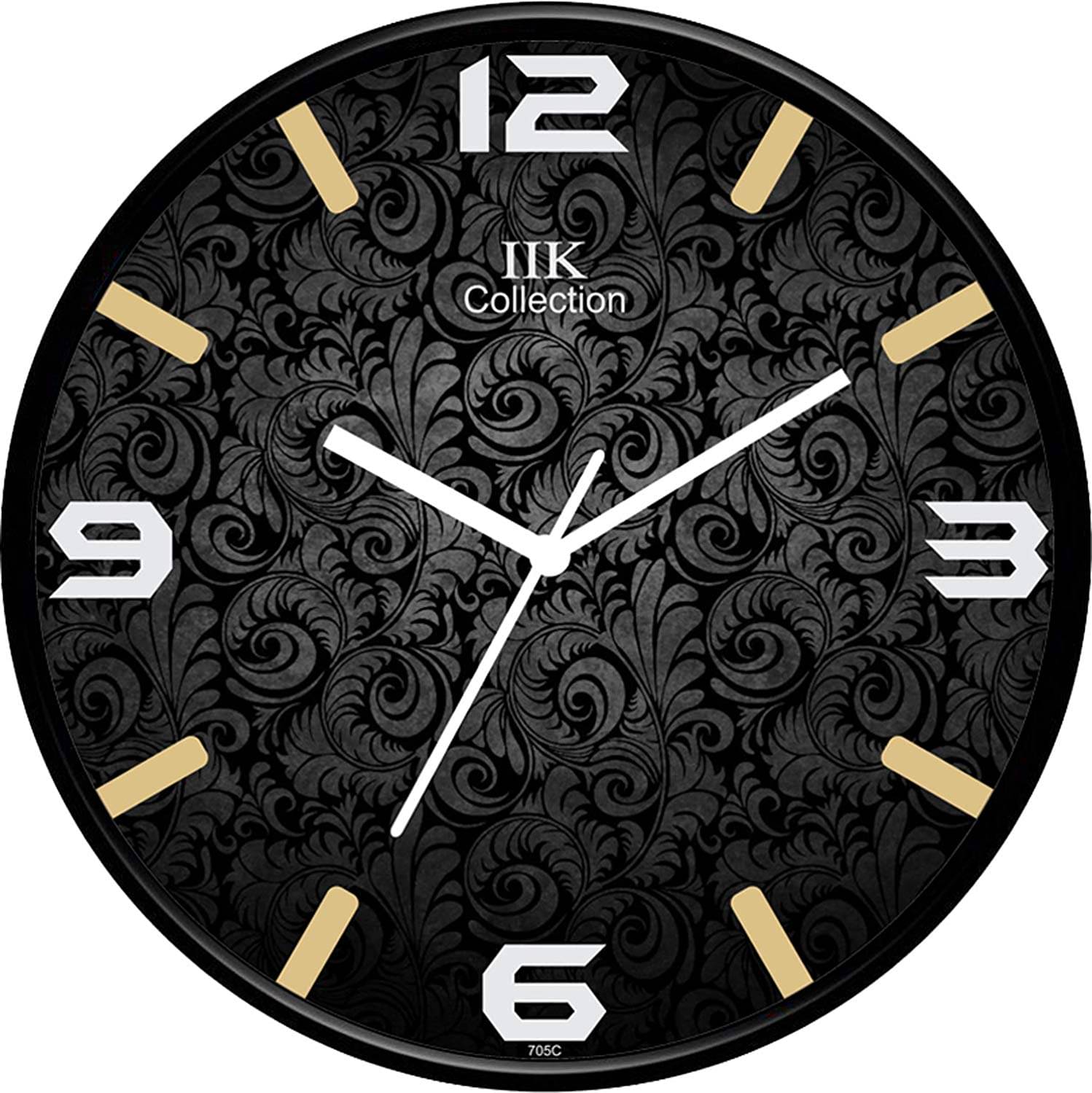     			IIK COLLECTION - Circular Analog Wall Clock