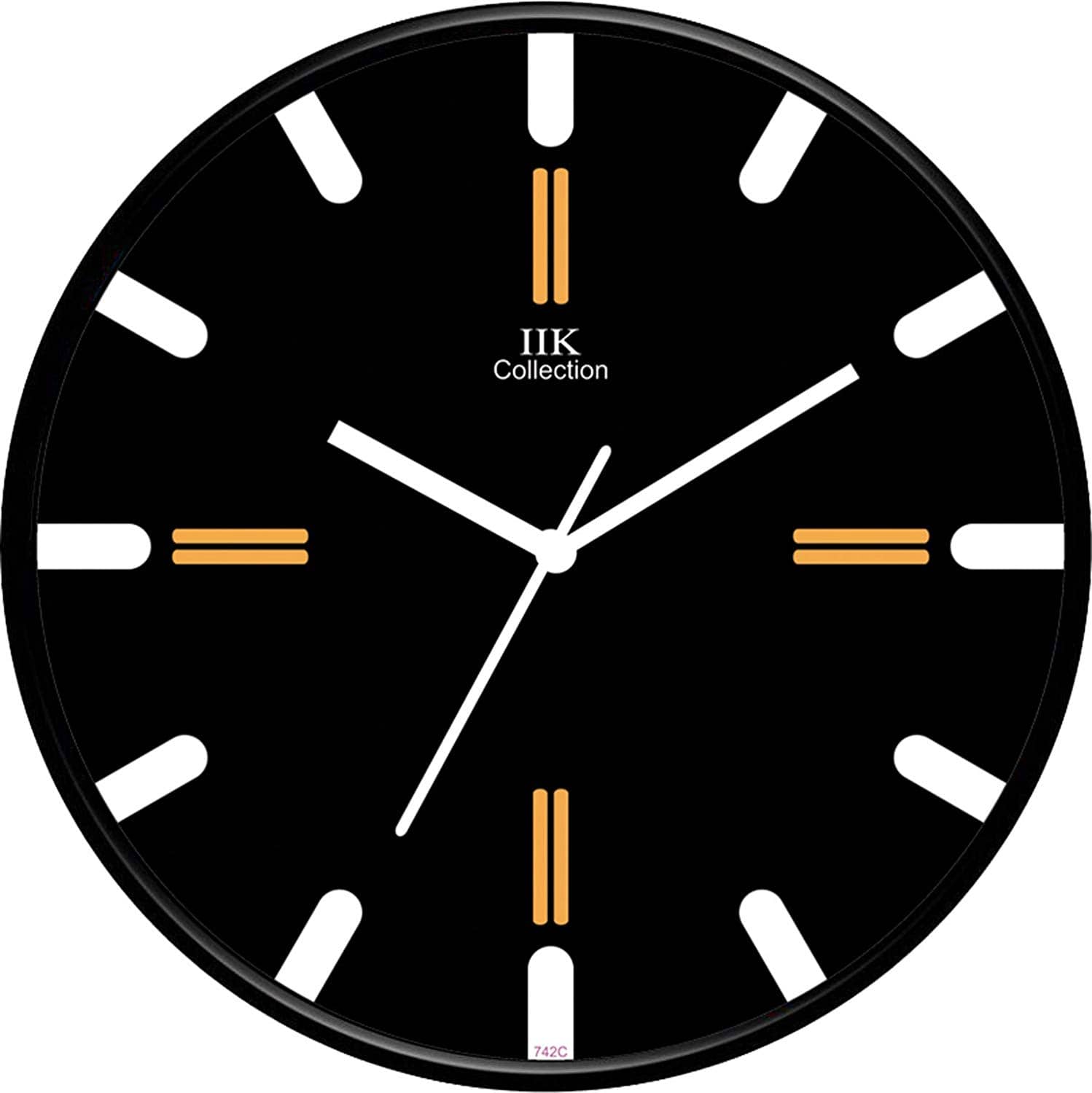 IIK COLLECTION - Circular Analog Wall Clock