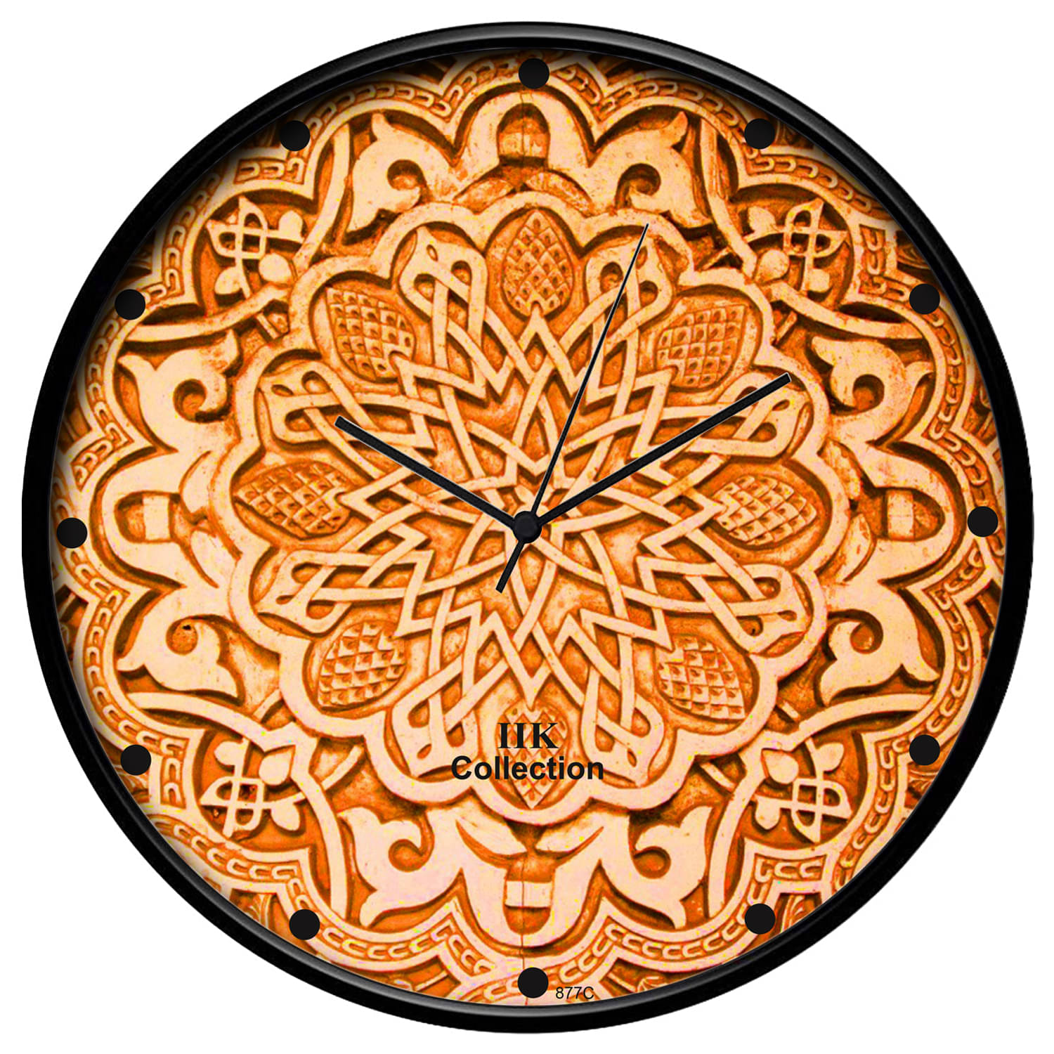     			IIK COLLECTION - Circular Analog Wall Clock