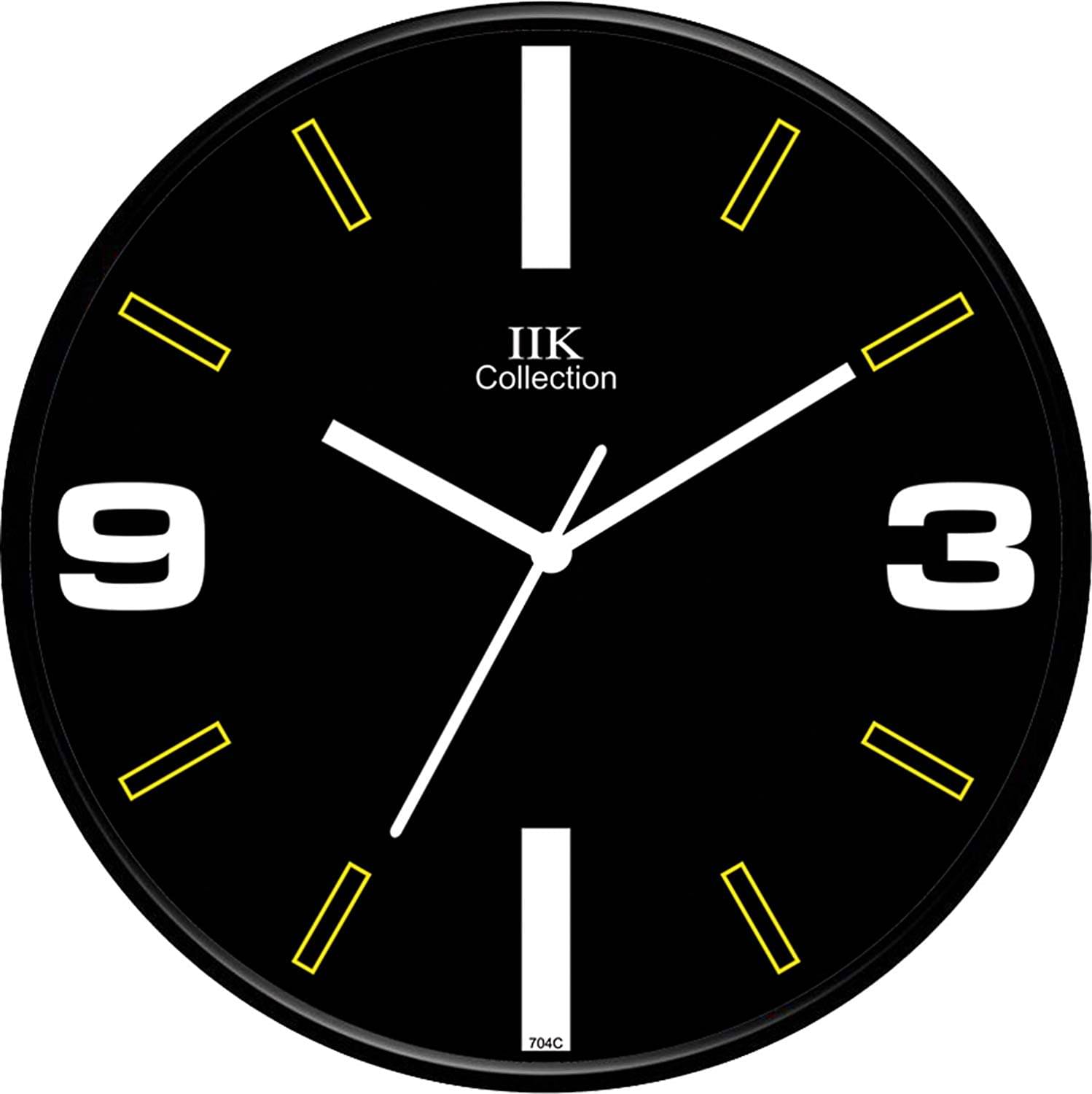    			IIK COLLECTION - Circular Analog Wall Clock