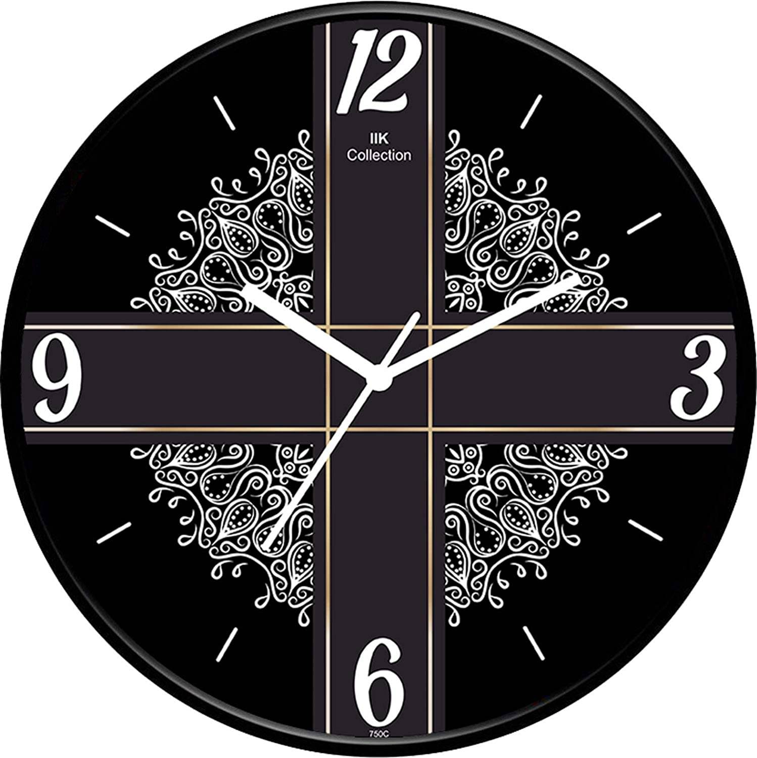     			IIK COLLECTION - Circular Analog Wall Clock