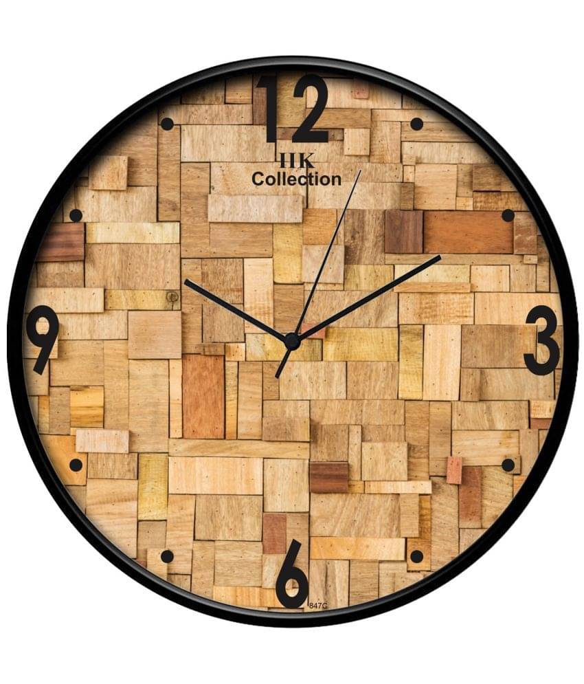     			IIK COLLECTION - Circular Analog Wall Clock