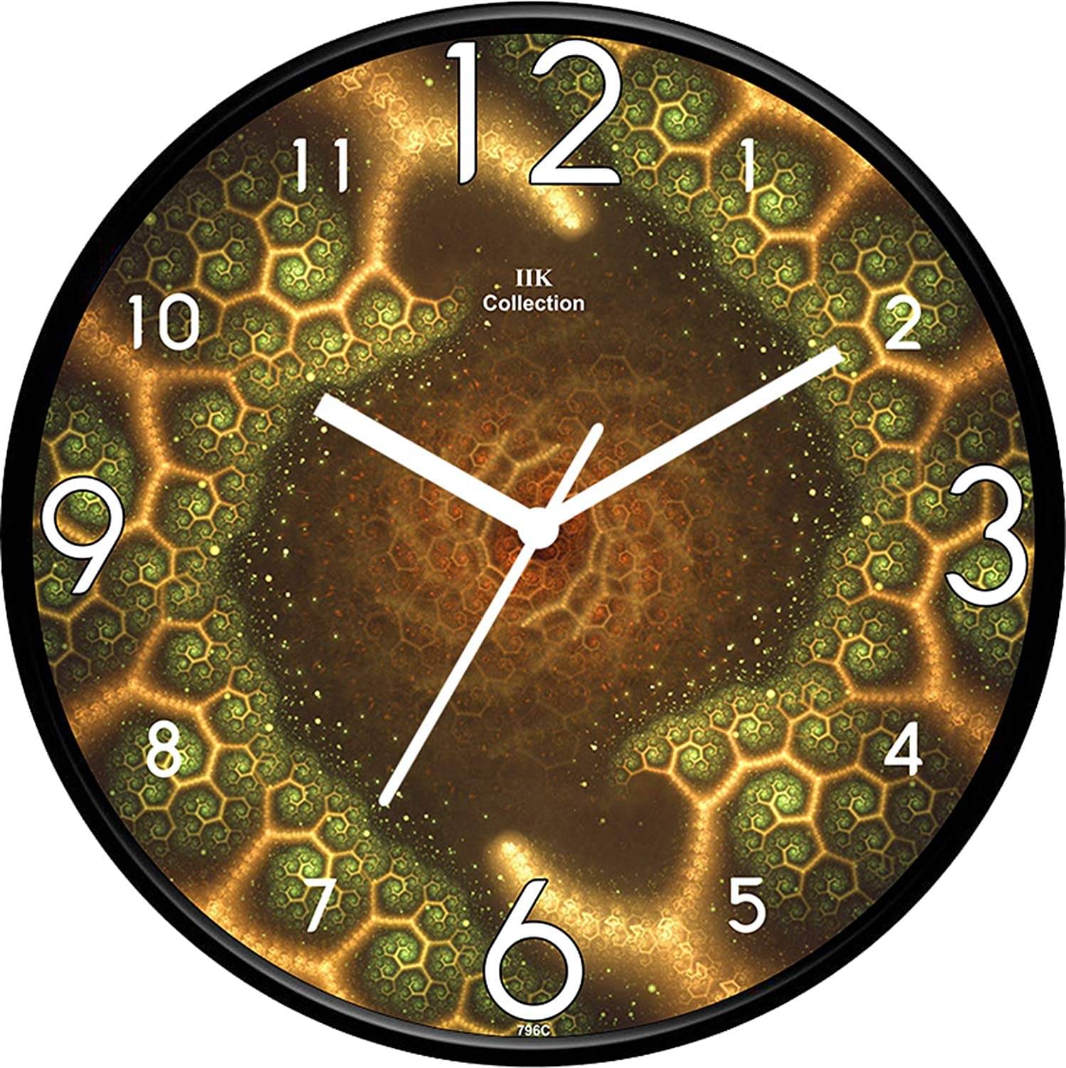     			IIK COLLECTION - Circular Analog Wall Clock