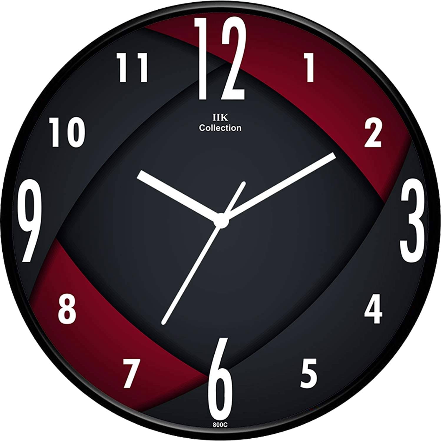     			IIK COLLECTION - Circular Analog Wall Clock