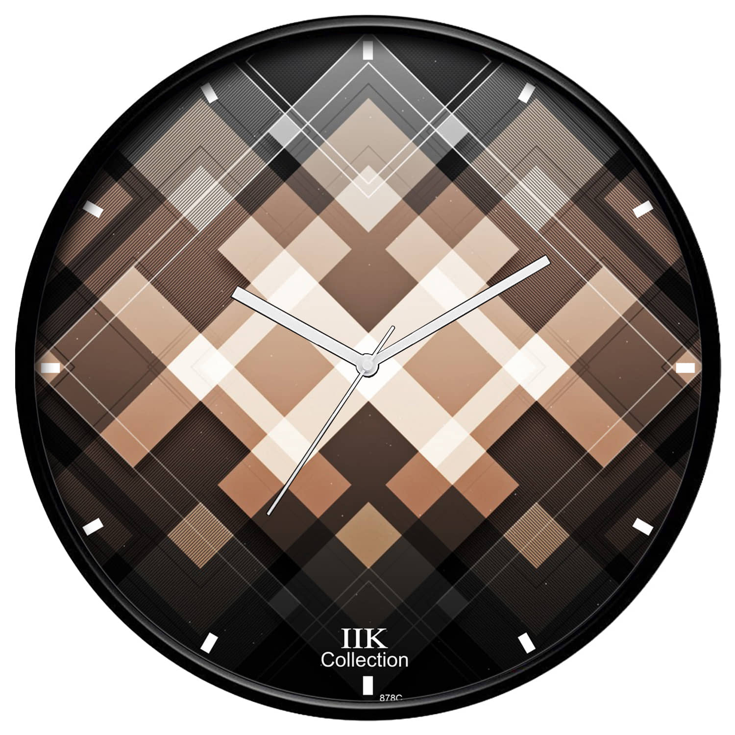 IIK COLLECTION - Circular Analog Wall Clock