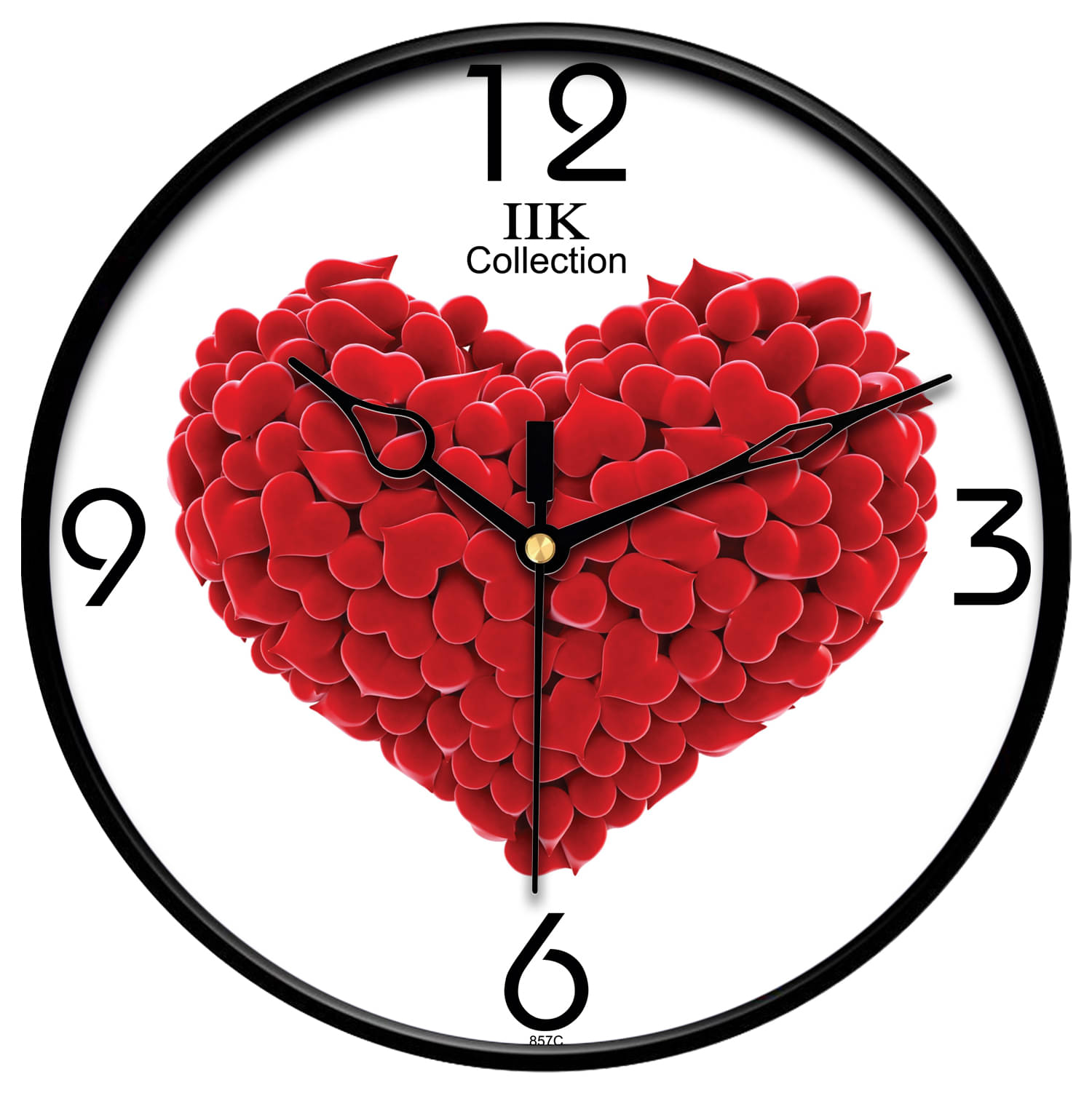     			IIK COLLECTION - Circular Analog Wall Clock