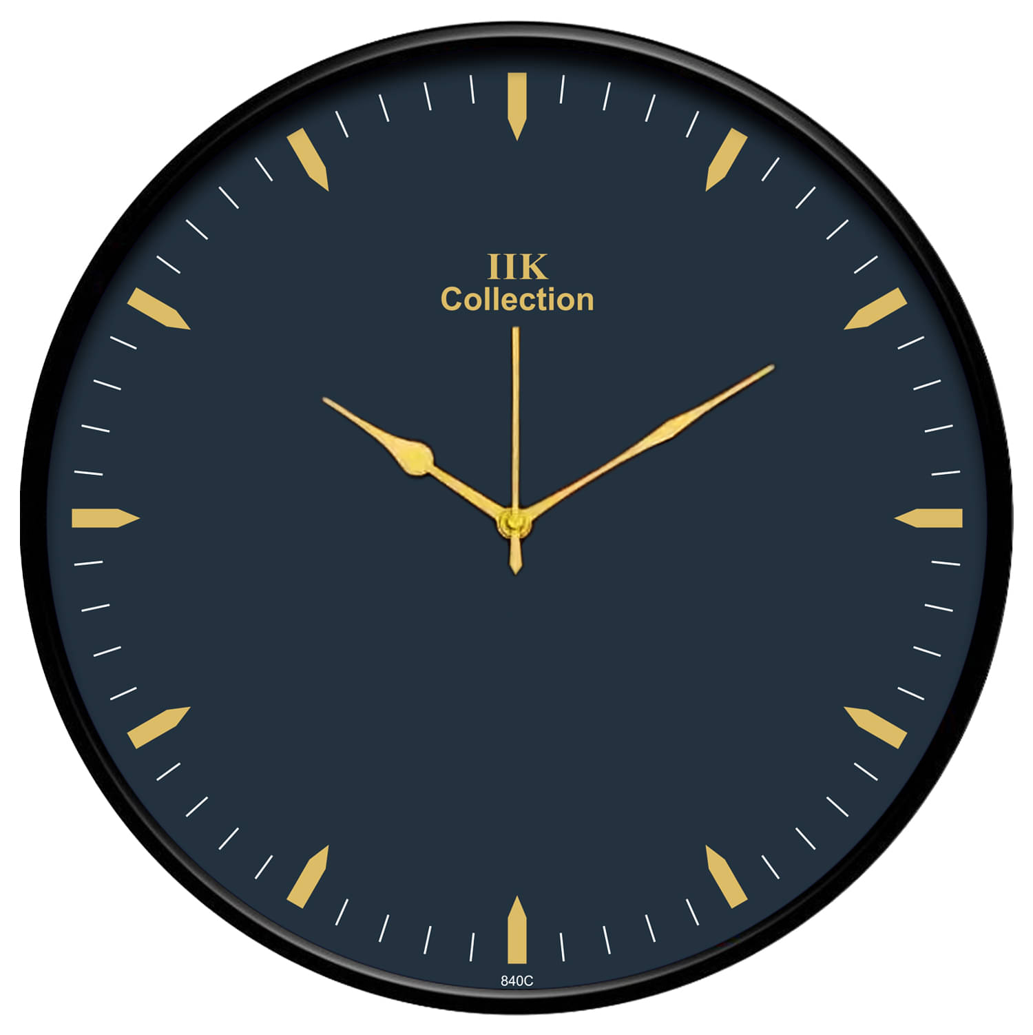     			IIK COLLECTION - Circular Analog Wall Clock