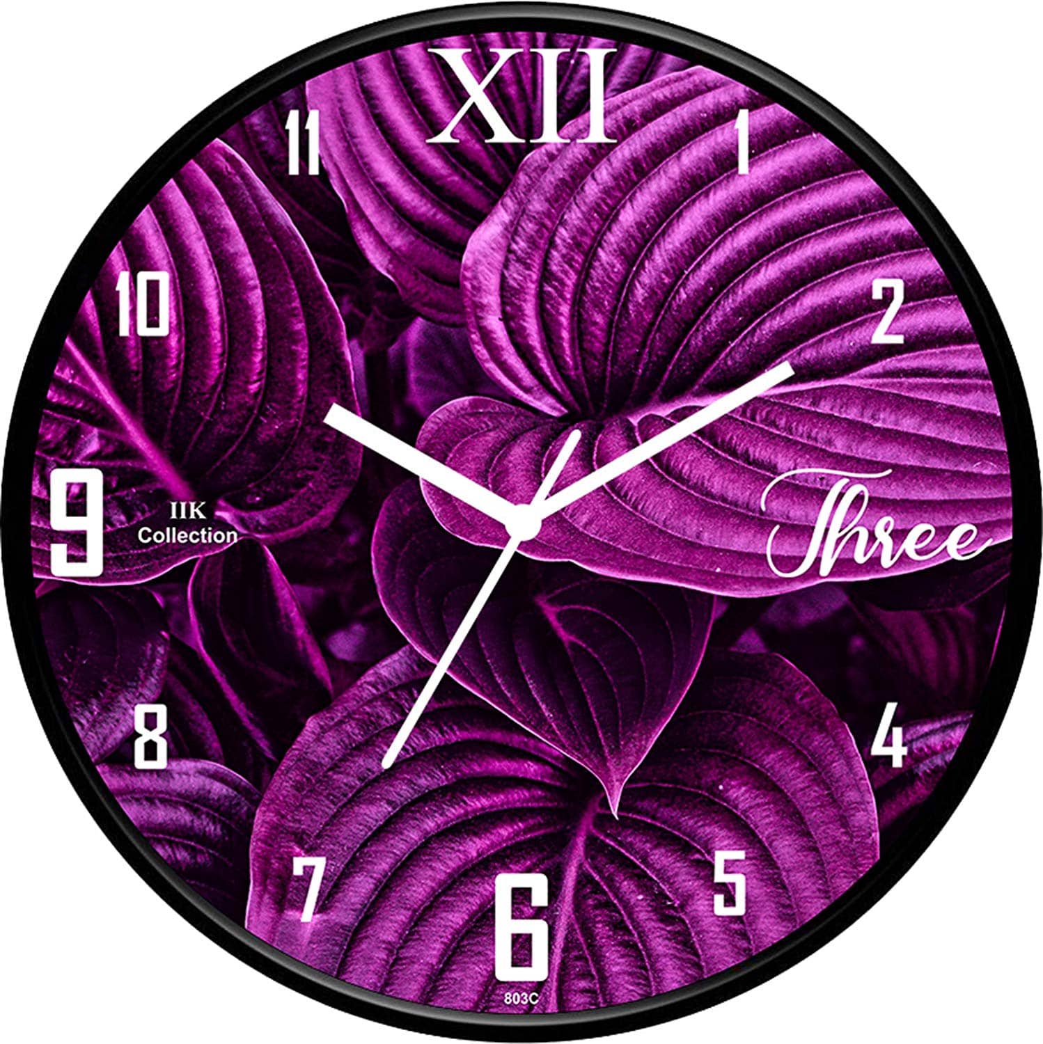 IIK COLLECTION - Circular Analog Wall Clock