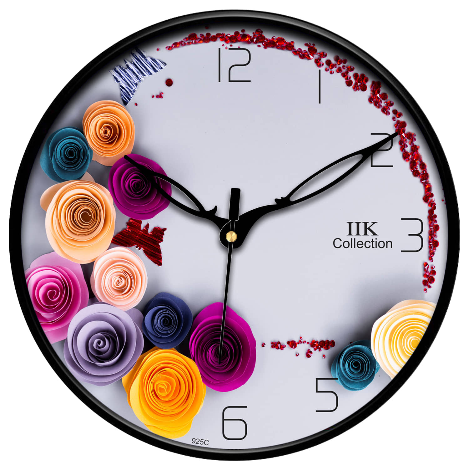 IIK COLLECTION - Circular Analog Wall Clock