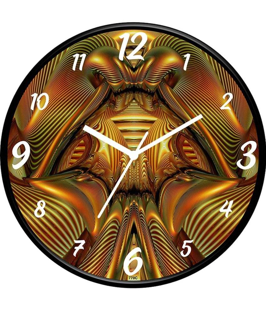     			IIK COLLECTION - Circular Analog Wall Clock