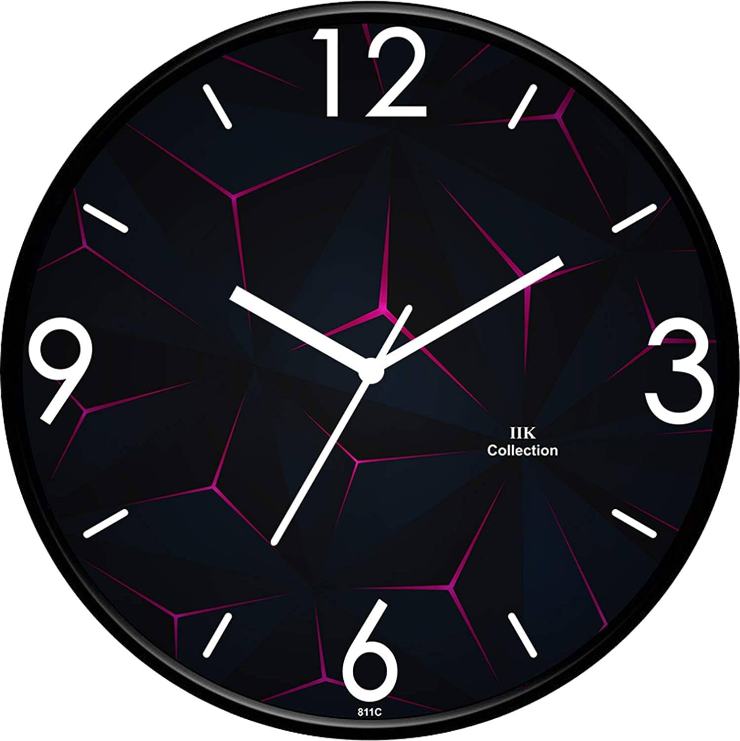     			IIK COLLECTION - Circular Analog Wall Clock