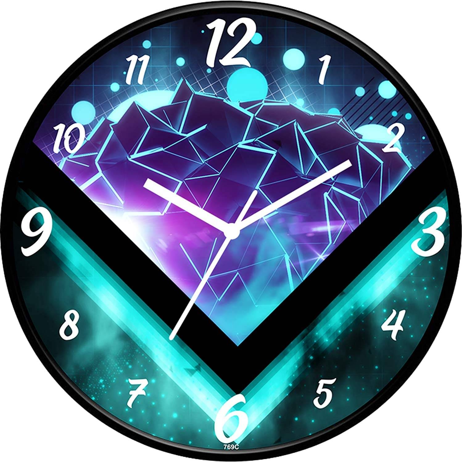     			IIK COLLECTION - Circular Analog Wall Clock