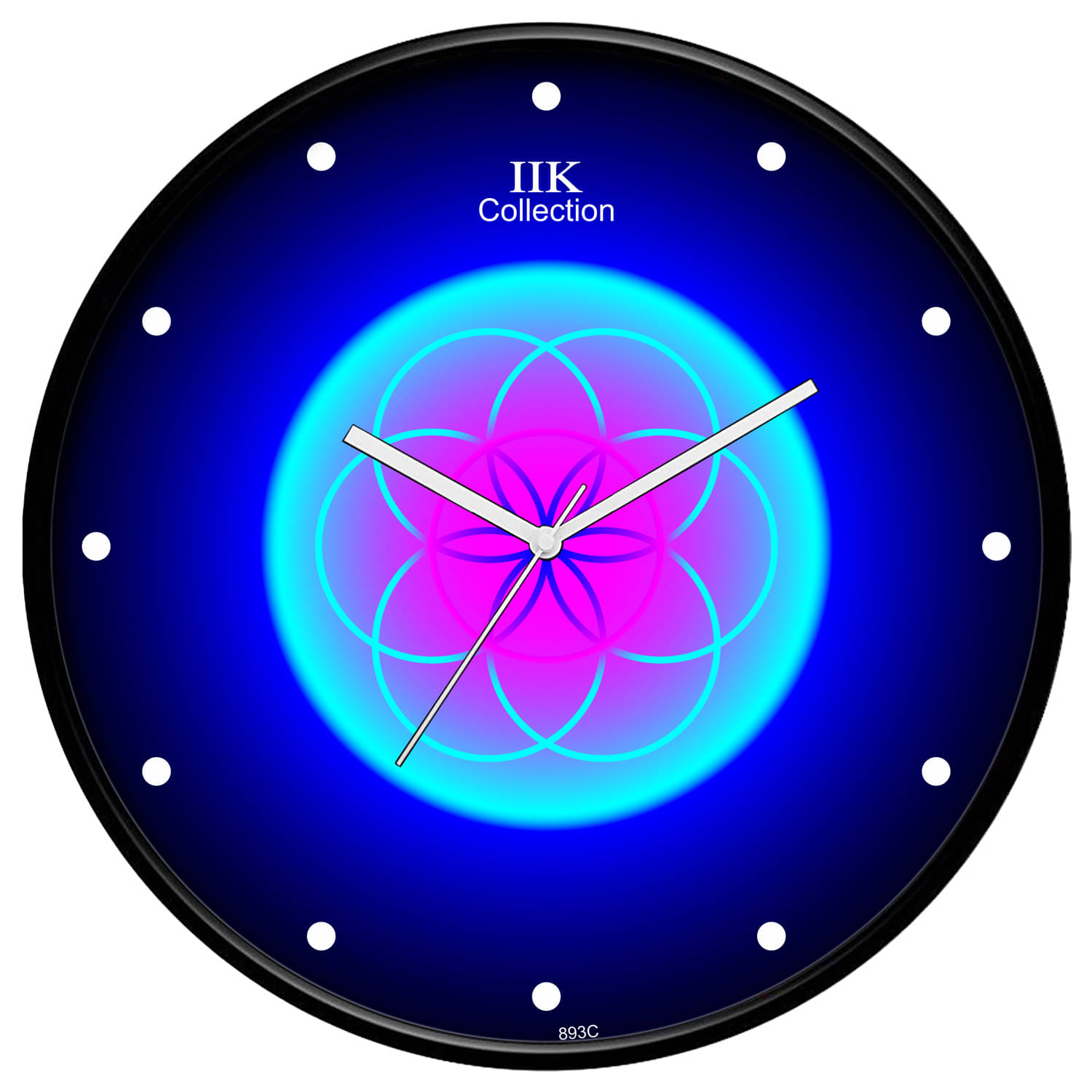     			IIK COLLECTION - Circular Analog Wall Clock