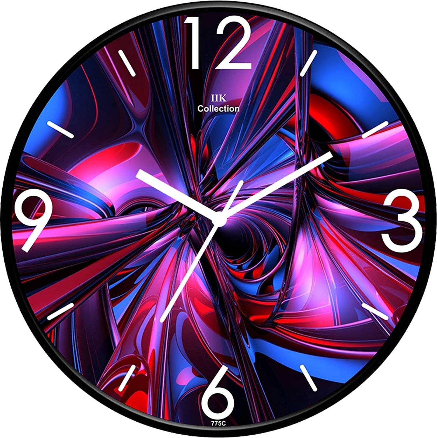     			IIK COLLECTION - Circular Analog Wall Clock