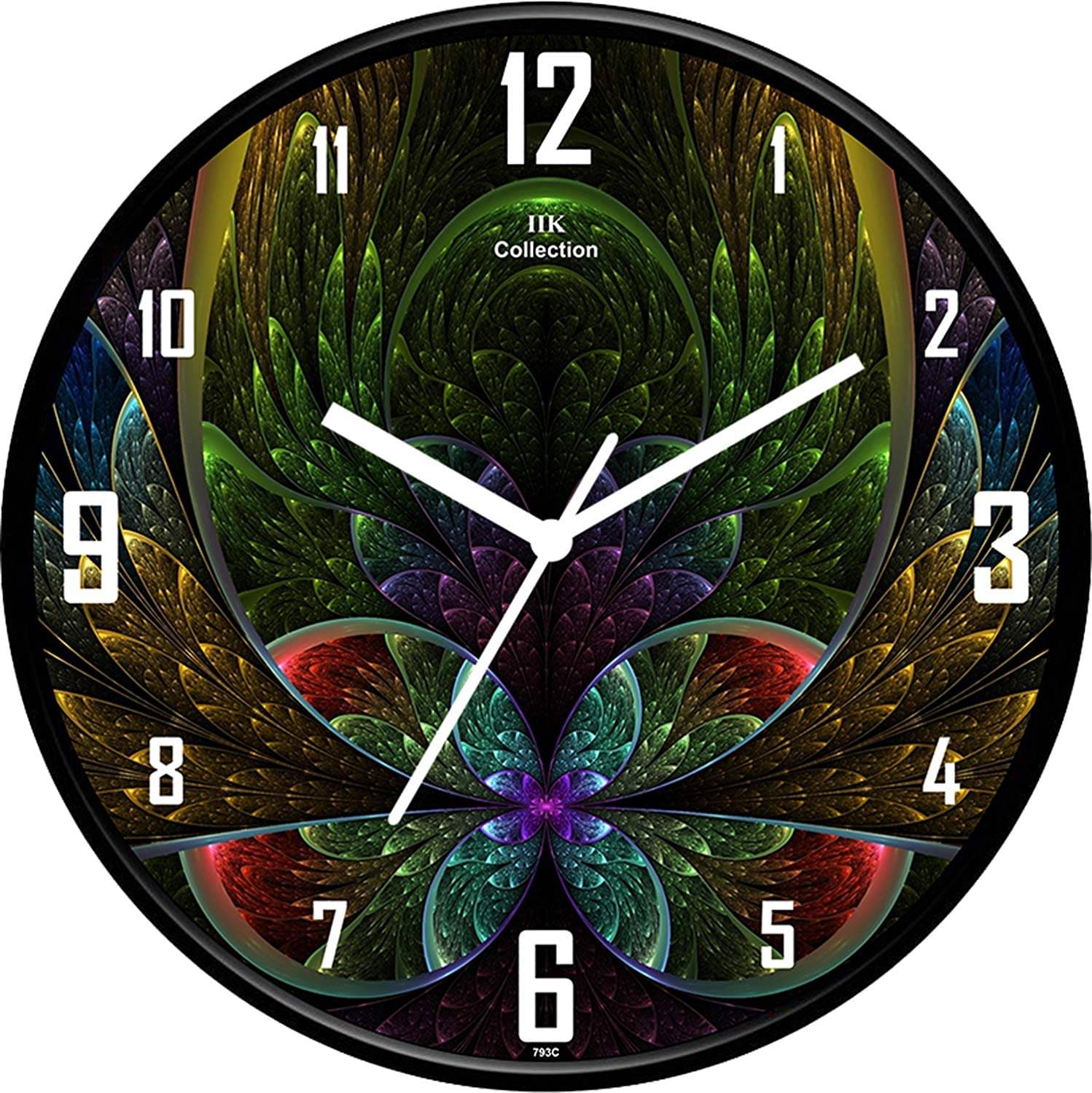     			IIK COLLECTION - Circular Analog Wall Clock