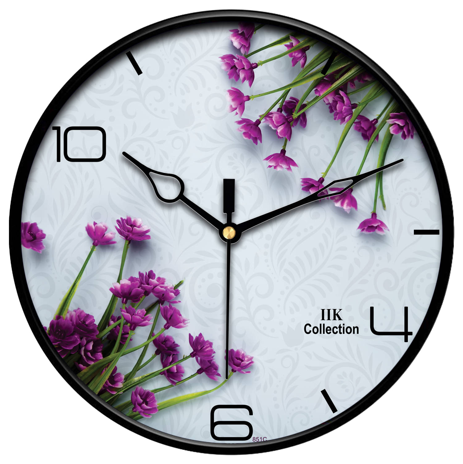     			IIK COLLECTION - Circular Analog Wall Clock