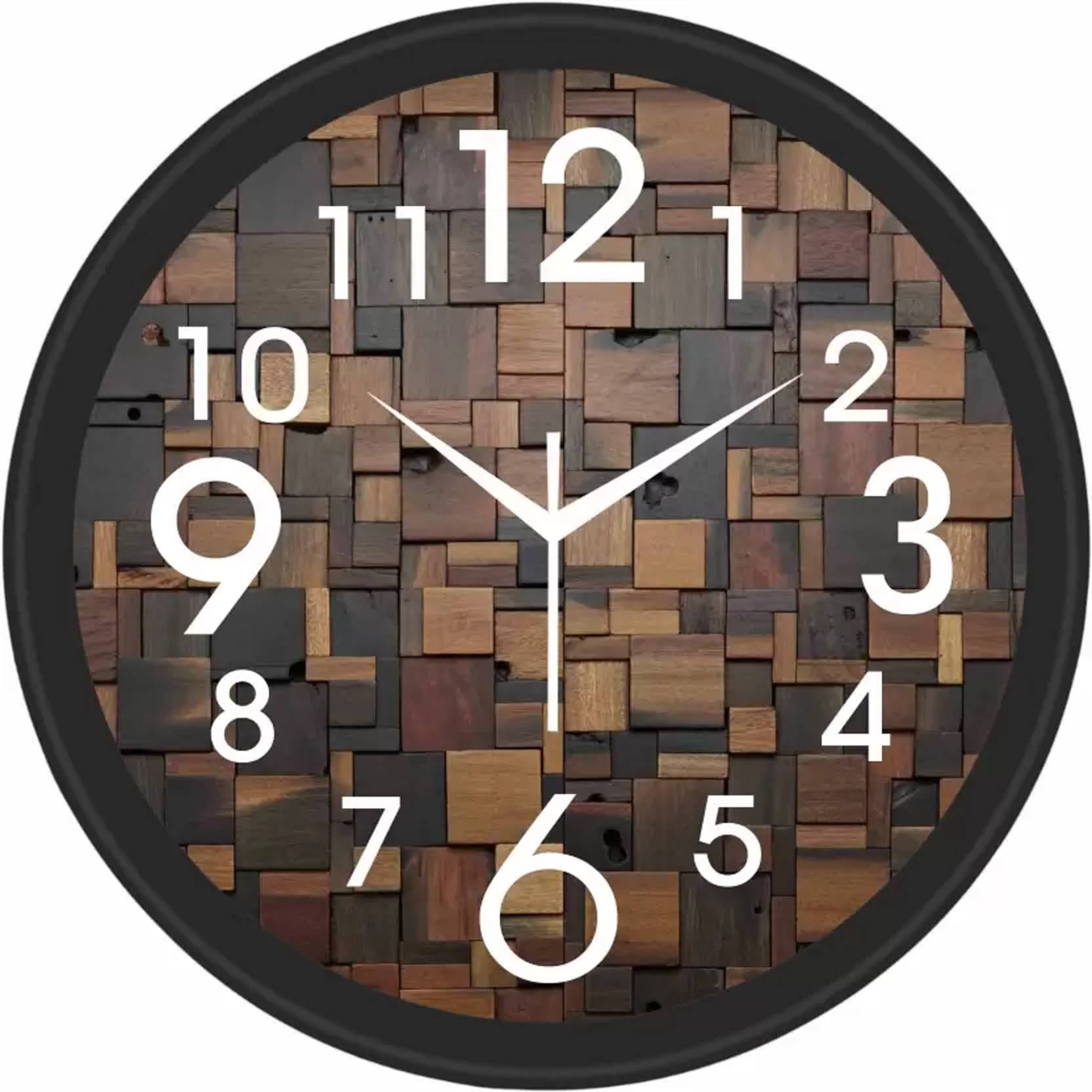     			KP CRAFT - Circular Analog Wall Clock
