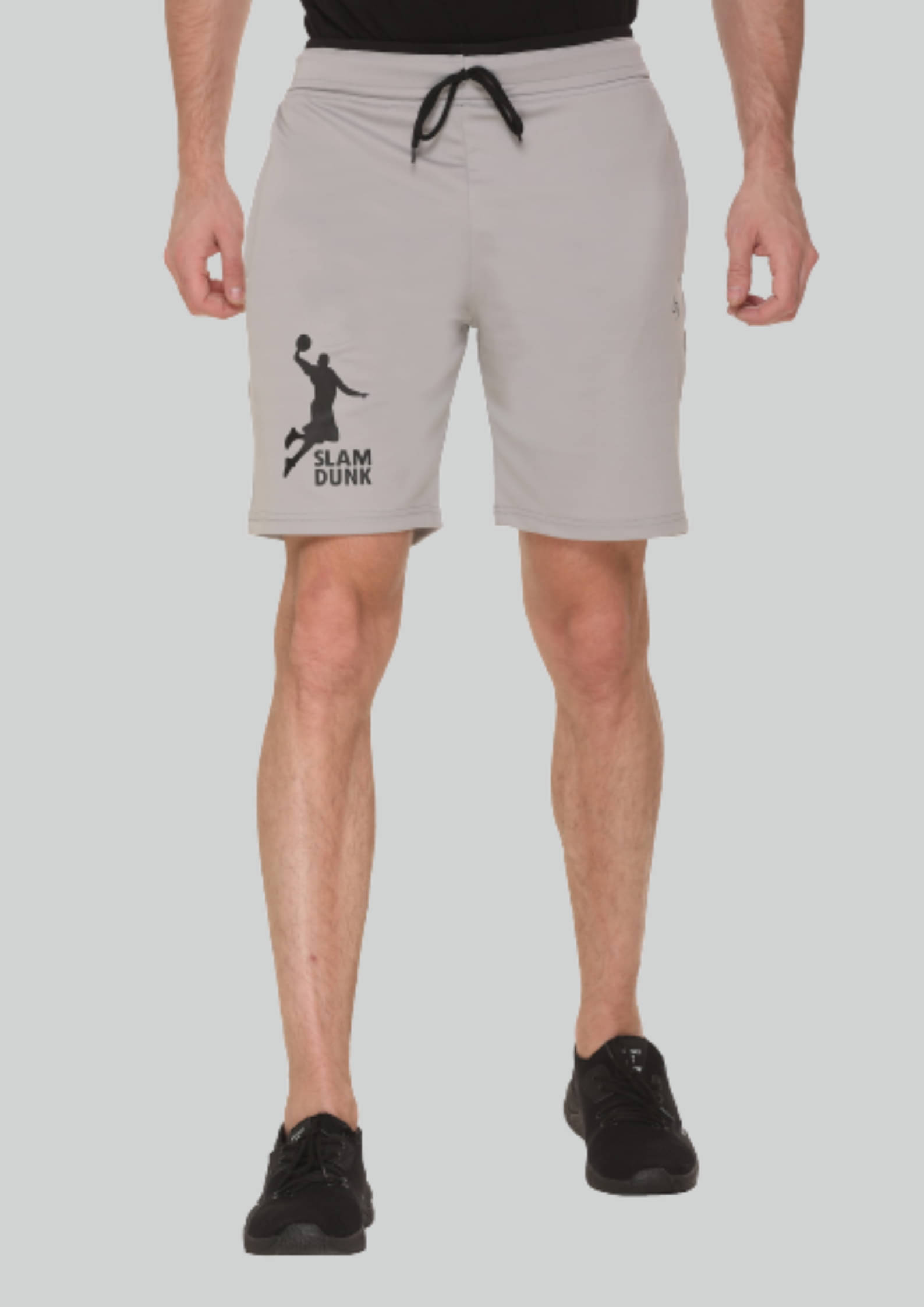 LEEBONEE - Grey Polyester Blend Men's Shorts ( Pack of 1 ) LEEBONEE - Grey Polyester Blend Men's Shorts ( Pack of 1 )
