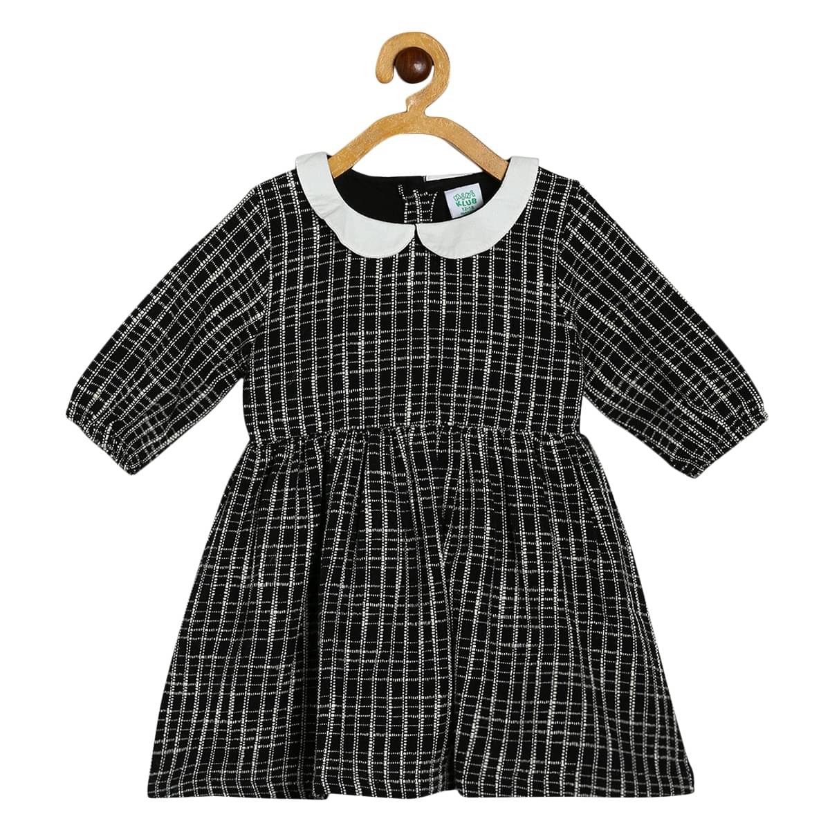     			MINI KLUB Pack of 1 Baby Girls Cotton Dress ( Black )