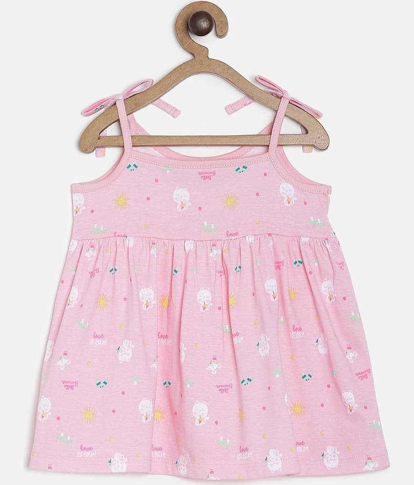 MINI KLUB Pack of 1 Baby Girls Cotton T-Shirt & Trouser ( Multicolor )