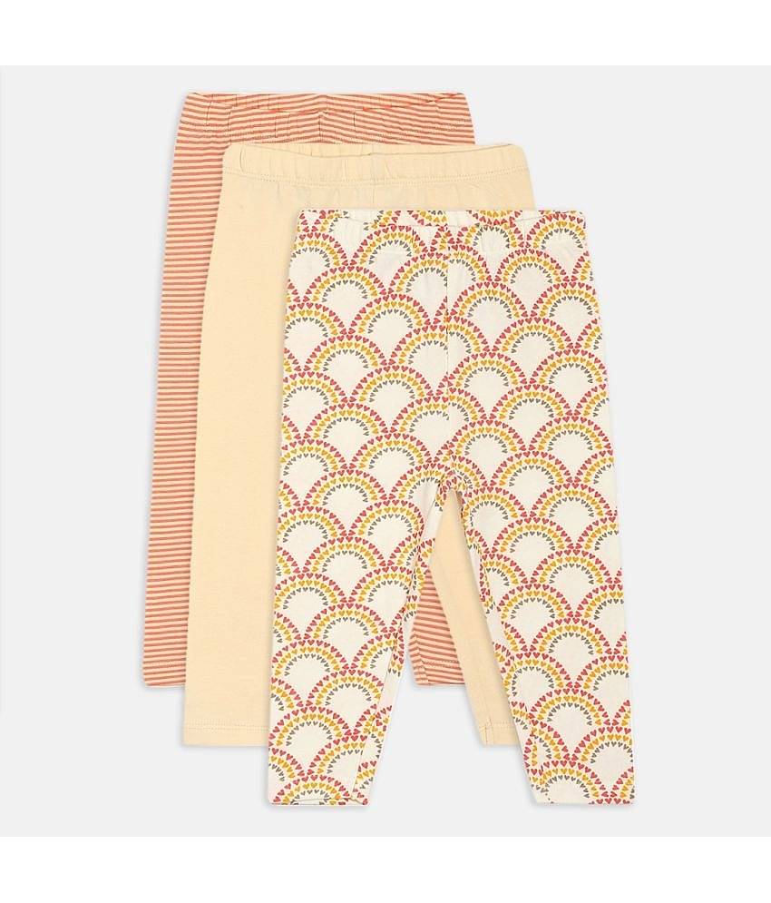 MINI KLUB Pack of 1 Baby Girls Cotton Legging ( Multicolor )