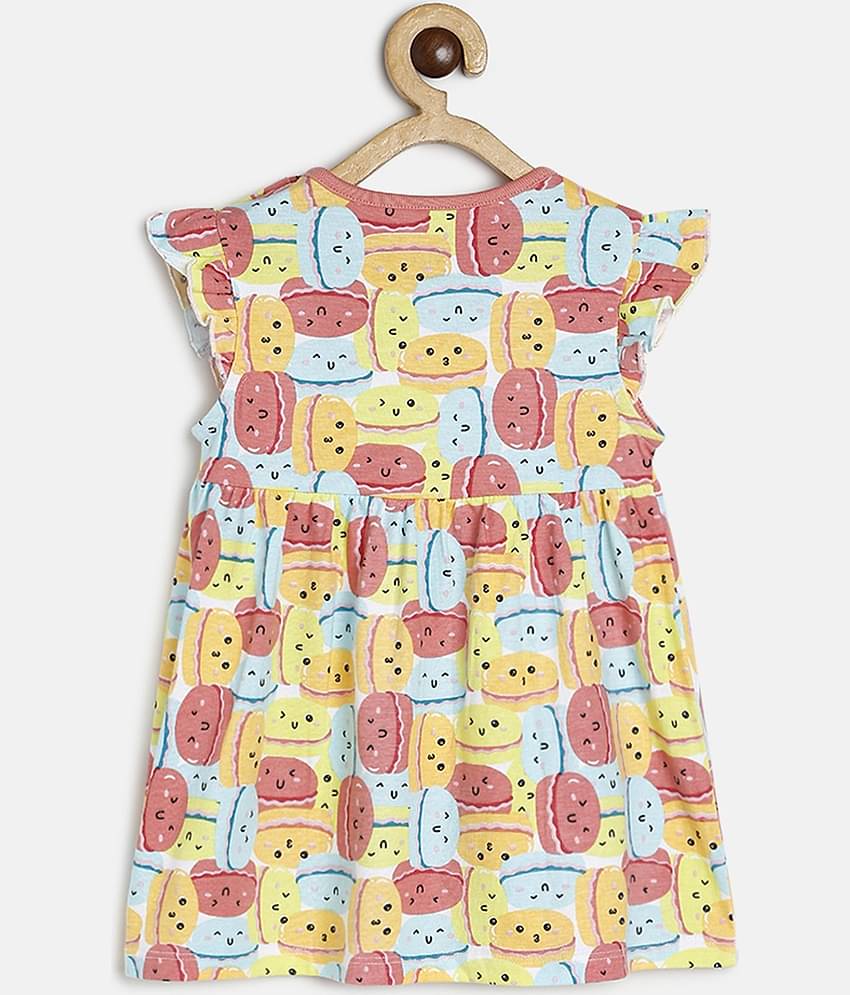 MINI KLUB Pack of 1 Baby Girls Cotton Dress ( Yellow )