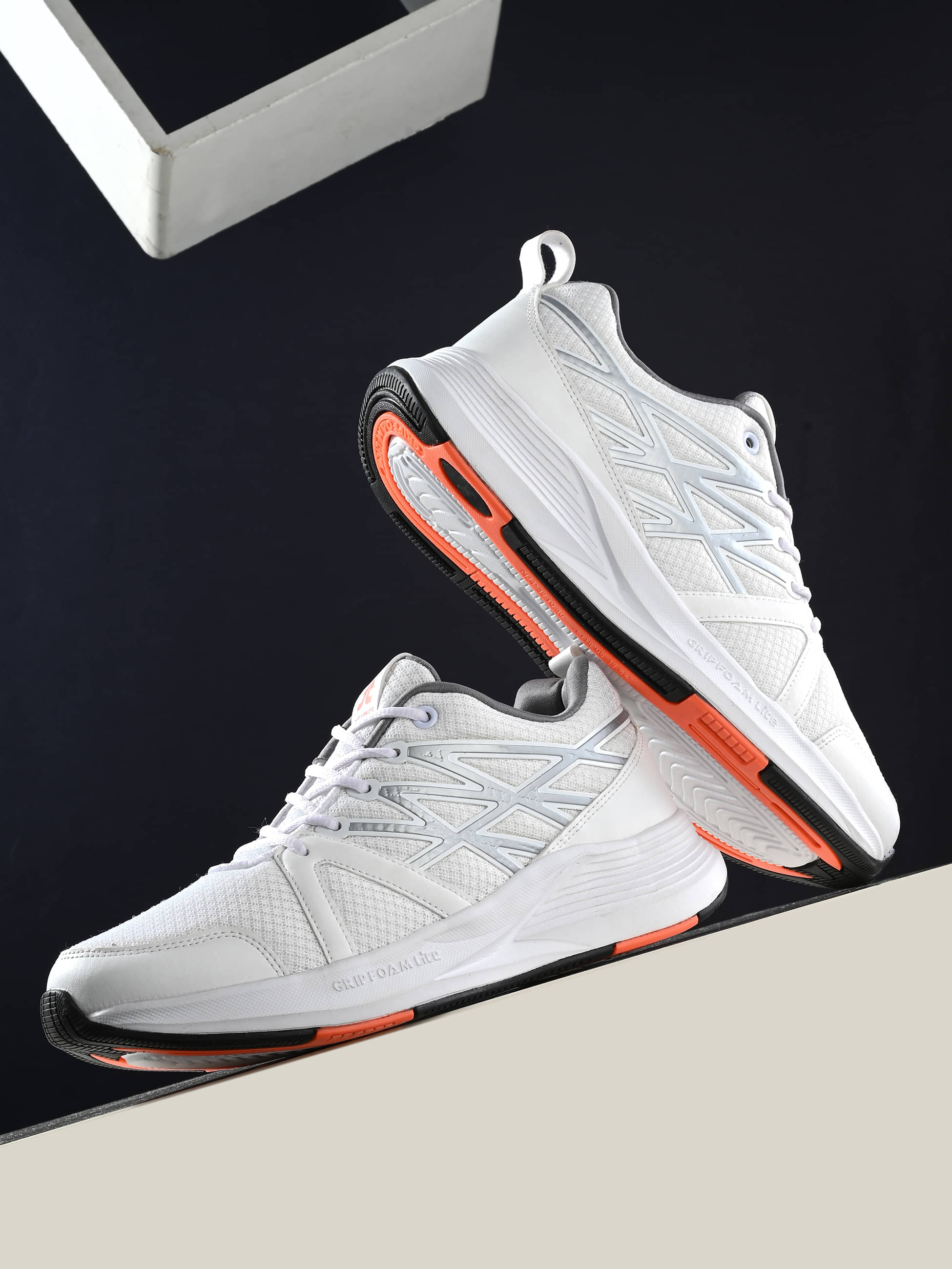     			OFF LIMITS - SPARTA White Men's Sports Running Shoes