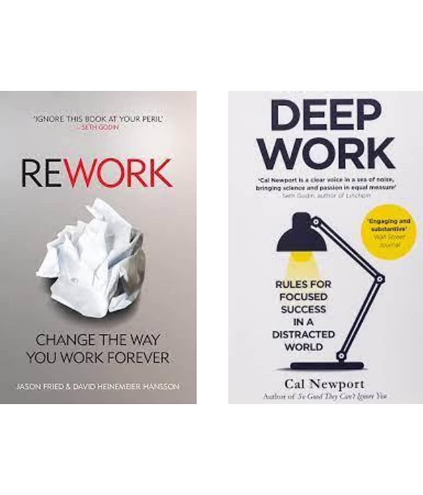 Rework + Deep Work - Stationery | Buy online on ZillyBuy