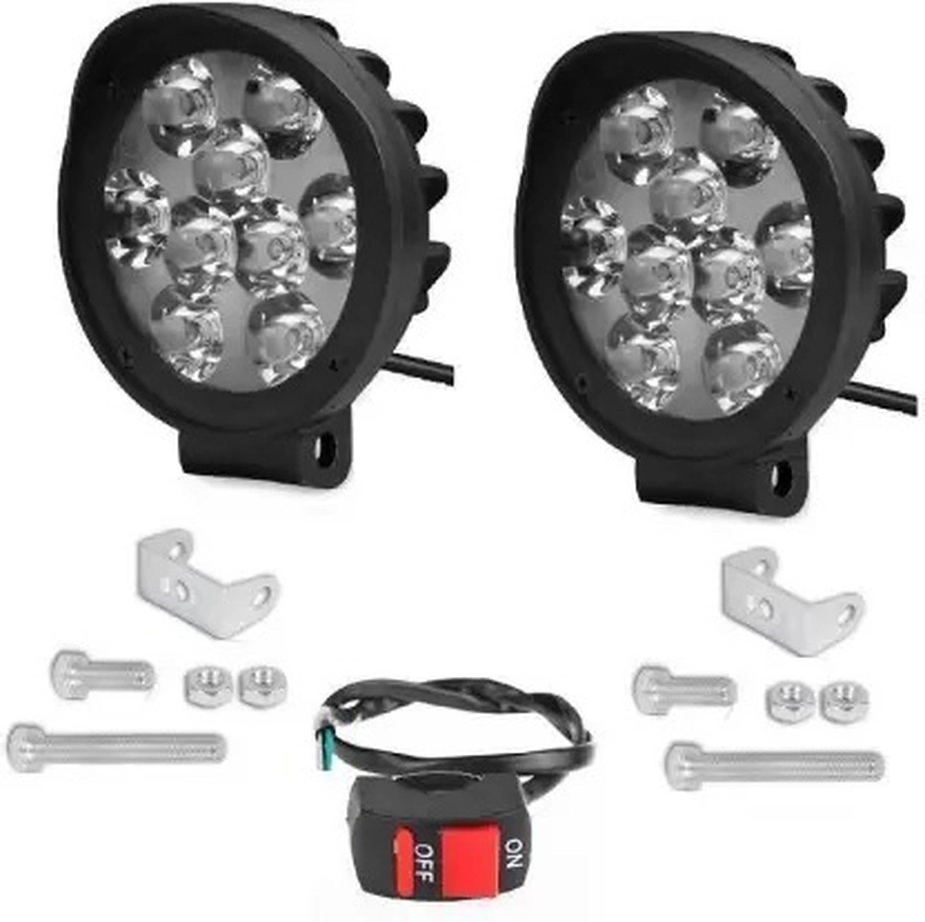 AutoPowerz - Front Left & Right Fog Light For All Car and Bike Models ( Set of 2 ) AutoPowerz - Front Left & Right Fog Light For All Car and Bike Models ( Set of 2 )