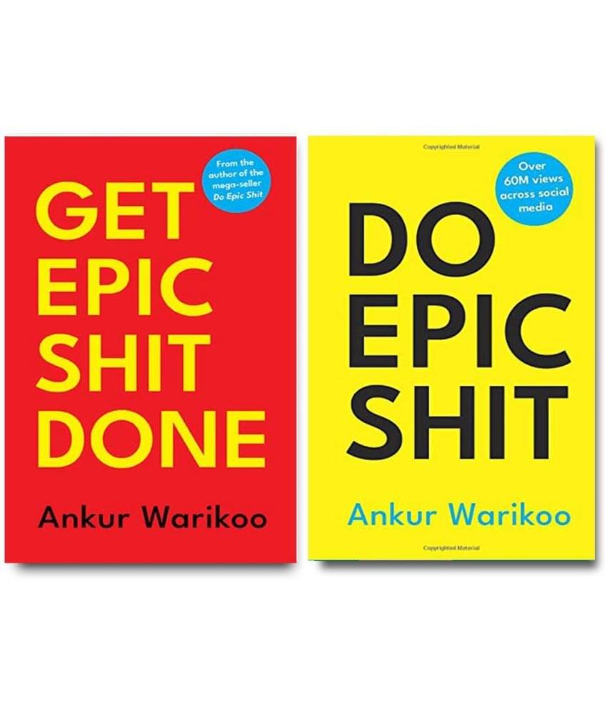 DO EPIC SHIT + GET EPIC SHIT DONE by Ankur Warikoo (English, Paperback) DO EPIC SHIT + GET EPIC SHIT DONE by Ankur Warikoo (English, Paperback)