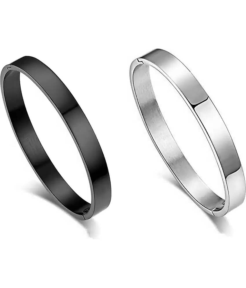 HEER COLLECTION - Black Kada ( Pack of 2 ) - Bangles & Bracelets | Buy online on ZillyBuy