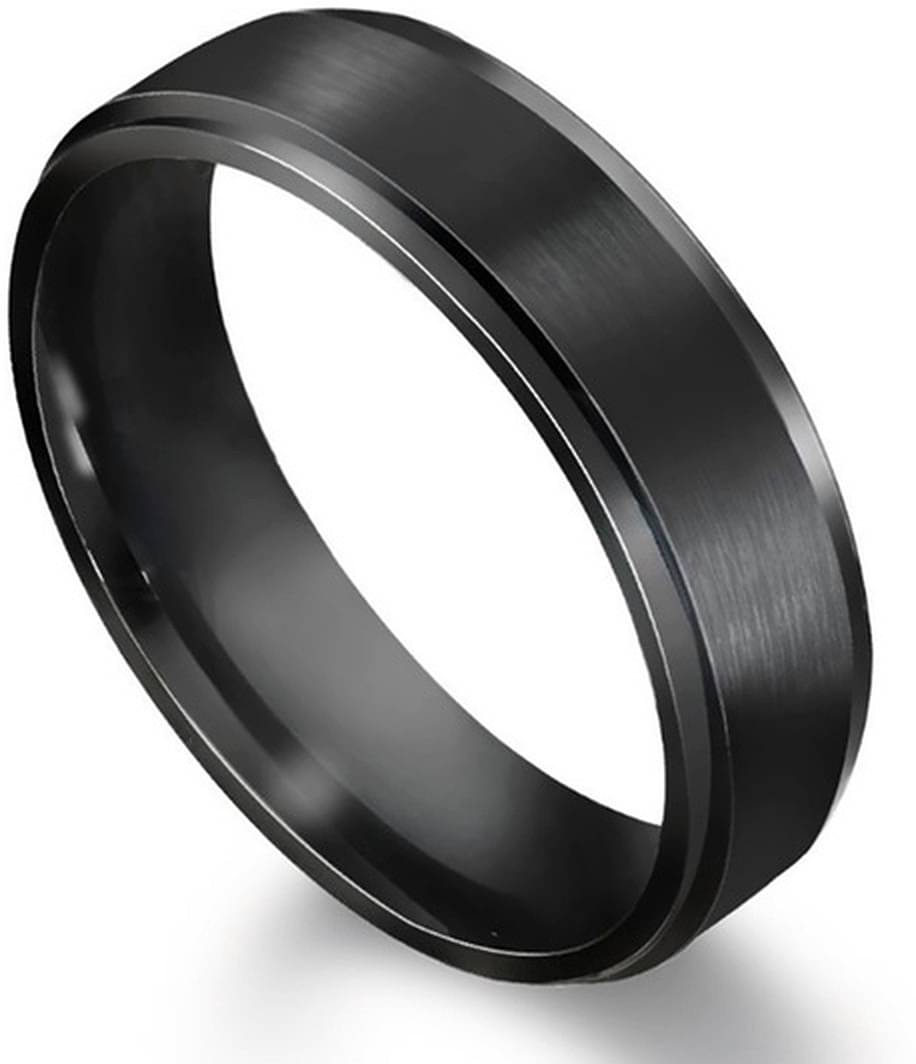 HEER COLLECTION - Black Rings ( Pack of 1 )     			HEER COLLECTION - Black Rings ( Pack of 1 )