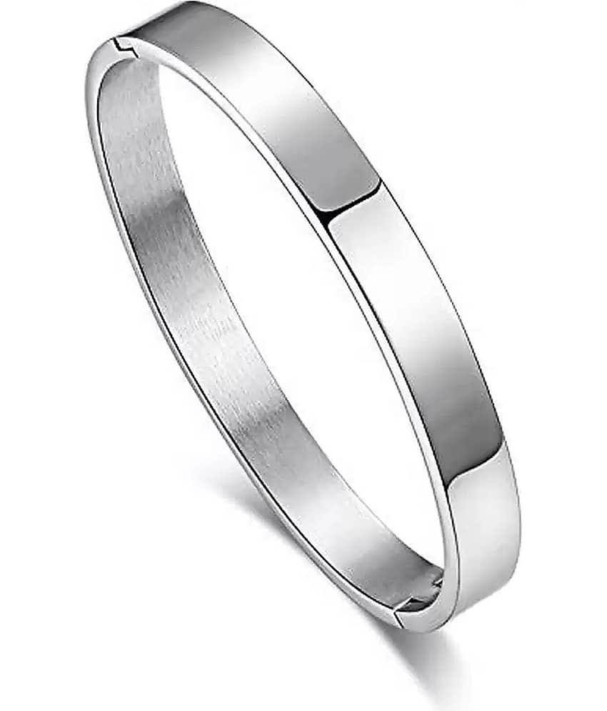 HEER COLLECTION - Silver Kada ( Pack of 1 ) - Bangles & Bracelets | Buy online on ZillyBuy