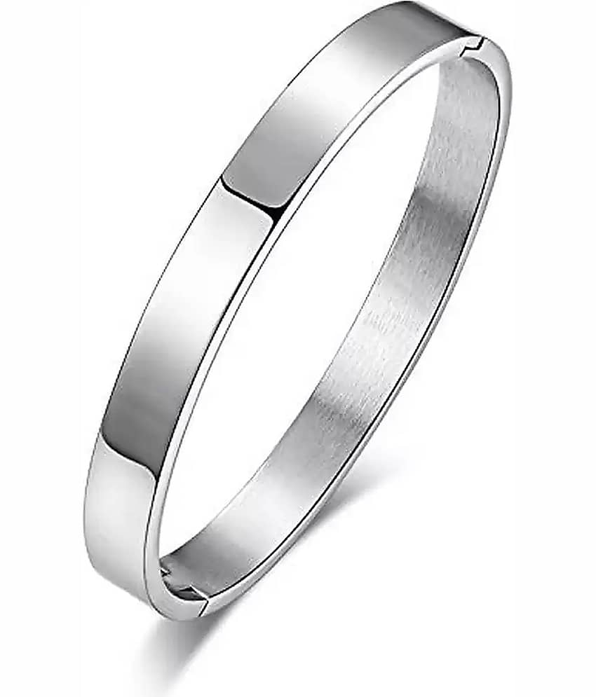 HEER COLLECTION - Silver Kada ( Pack of 1 ) - Bangles & Bracelets | Buy online on ZillyBuy