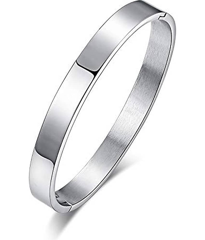 HEER COLLECTION - Silver Kada ( Pack of 1 ) - Bangles & Bracelets | Buy online on ZillyBuy